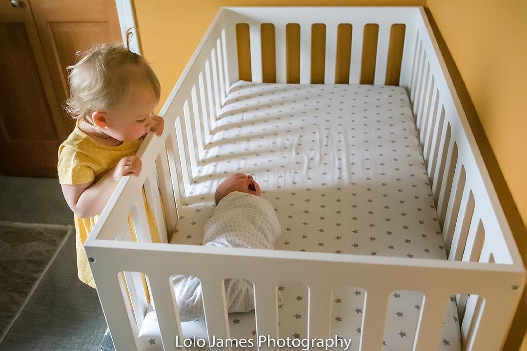 The thing about having an older sibling is that you always have someone watching out for you. I have a feeling that these two are going to laugh a lot together, will probably play some jokes on their parents from time to time, and will really just be