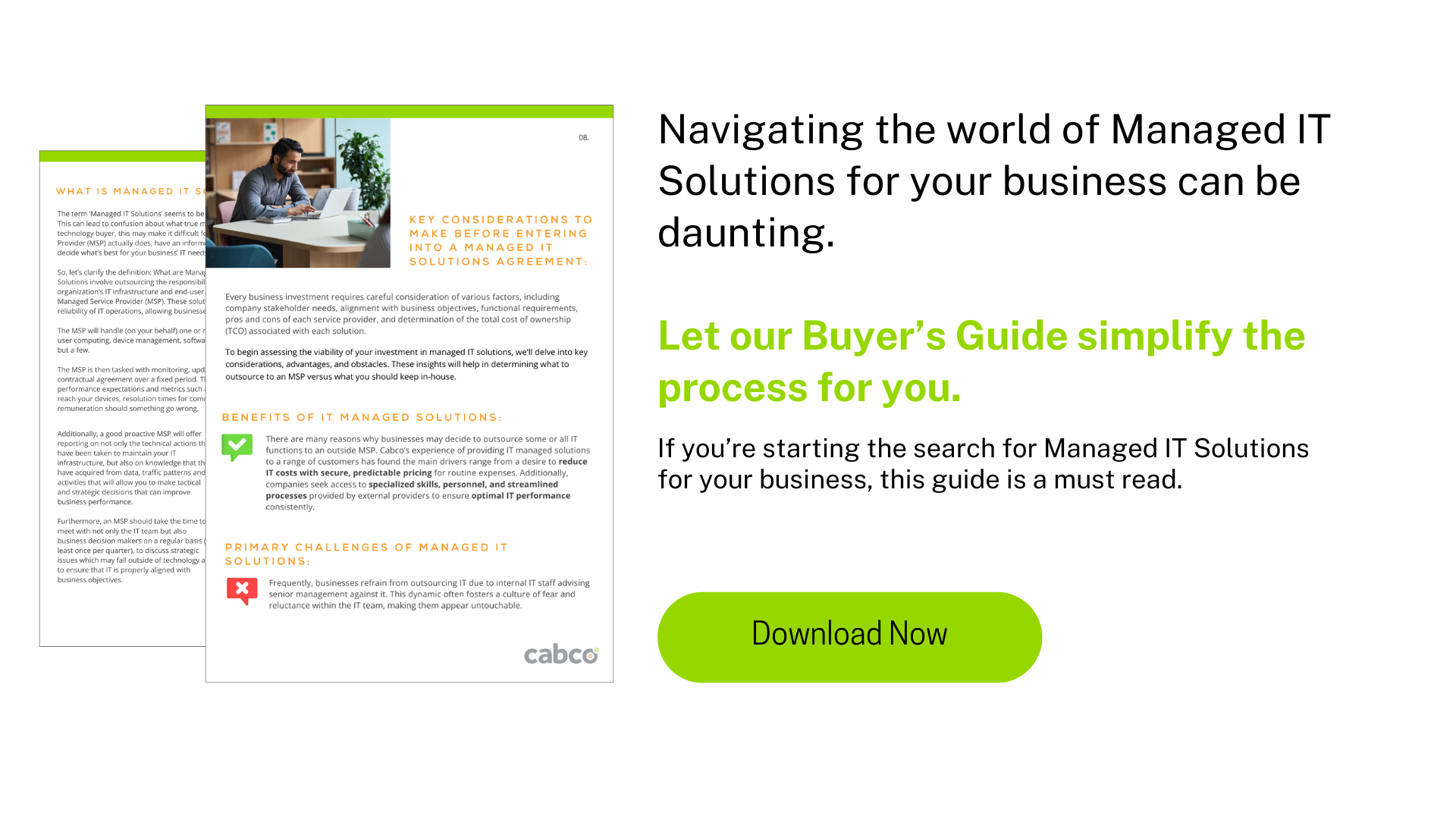 Products and Services | Managed IT Solutions — Cabco