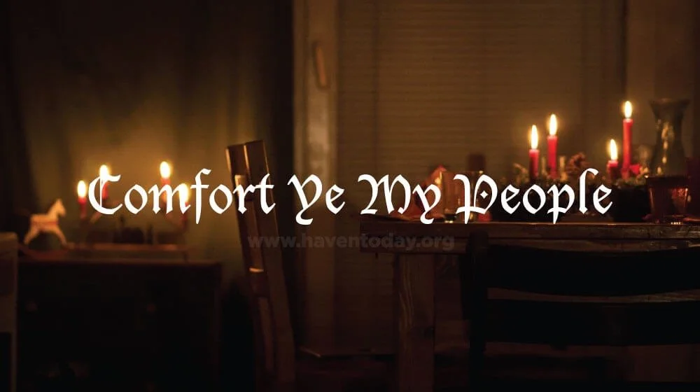 Beginning with Comfort