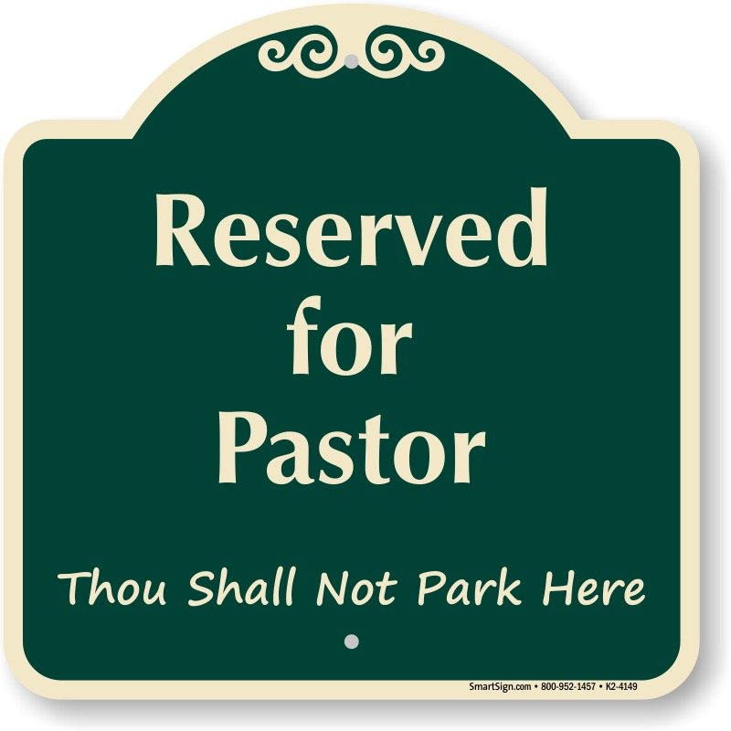 That's My Parking Place (read to end for caveat)