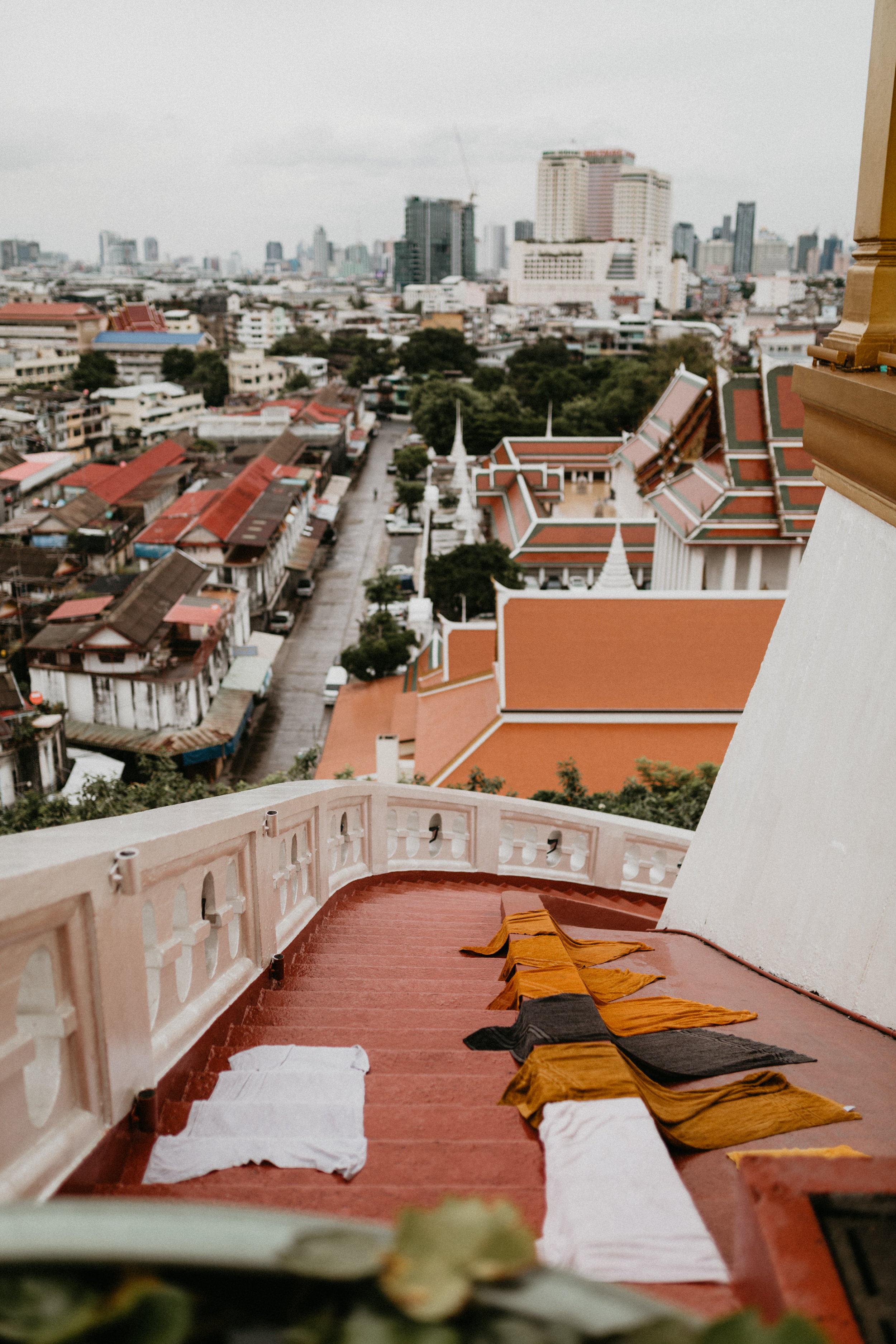 Monk robes laying out in the rain.jpg