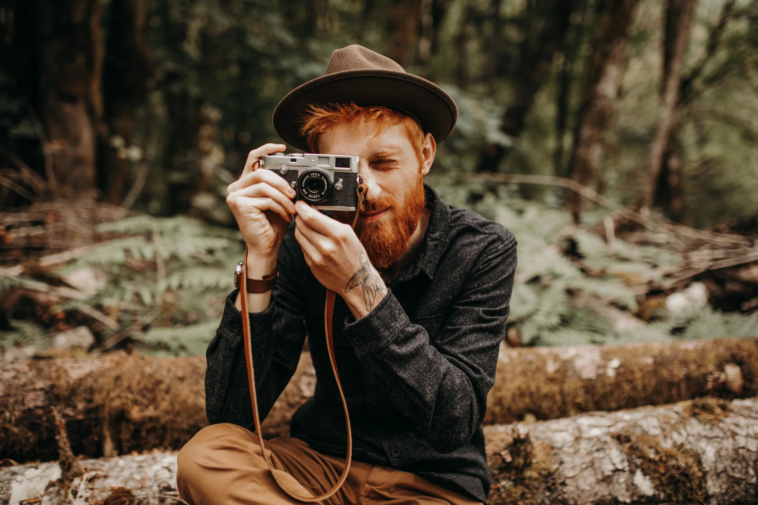 Lukus Korintha taking a picture of me taking a photo of him.