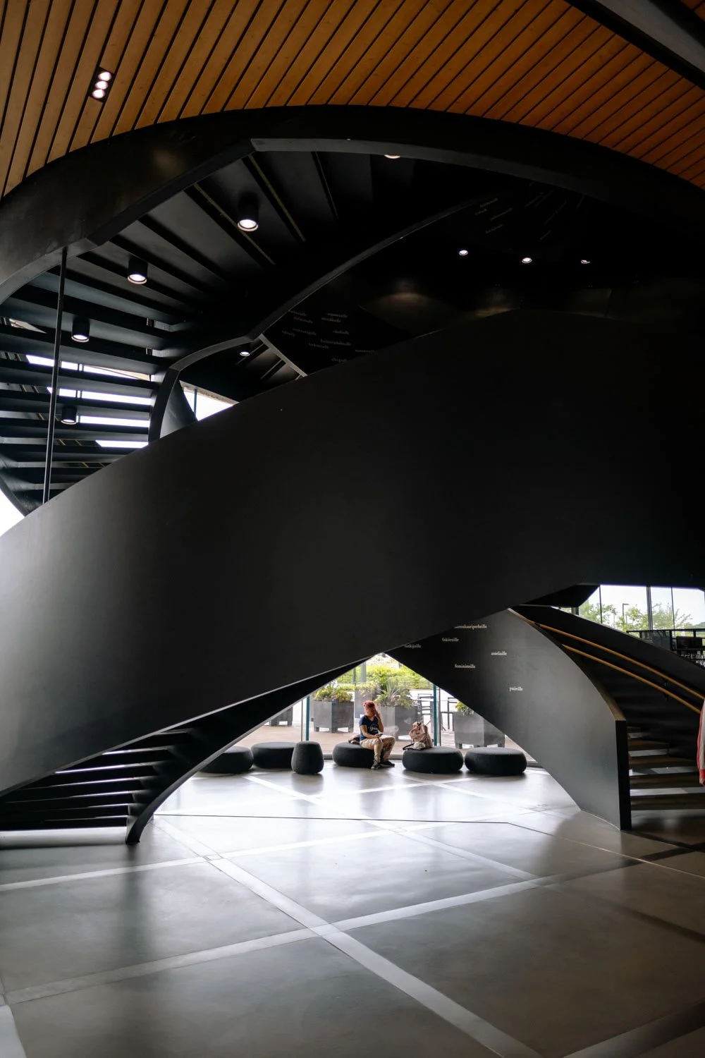 Oodi Library black spiral staircase.jpeg