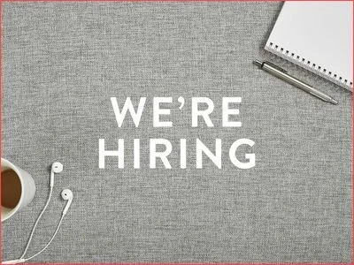We're Hiring!