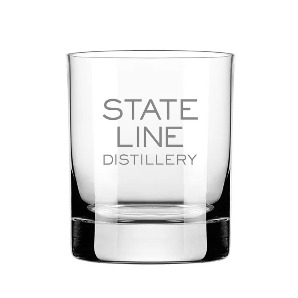 State Line Rocks Glass