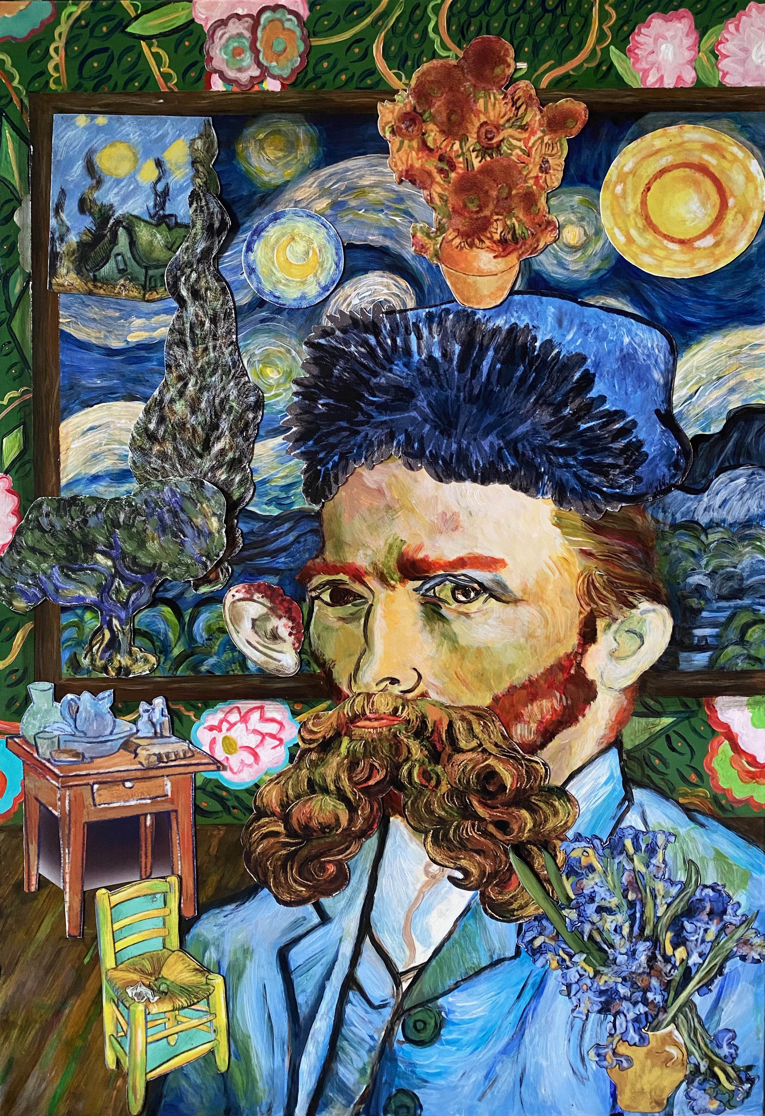 Van Gogh Magnetic Board-15.75" x 23.5"