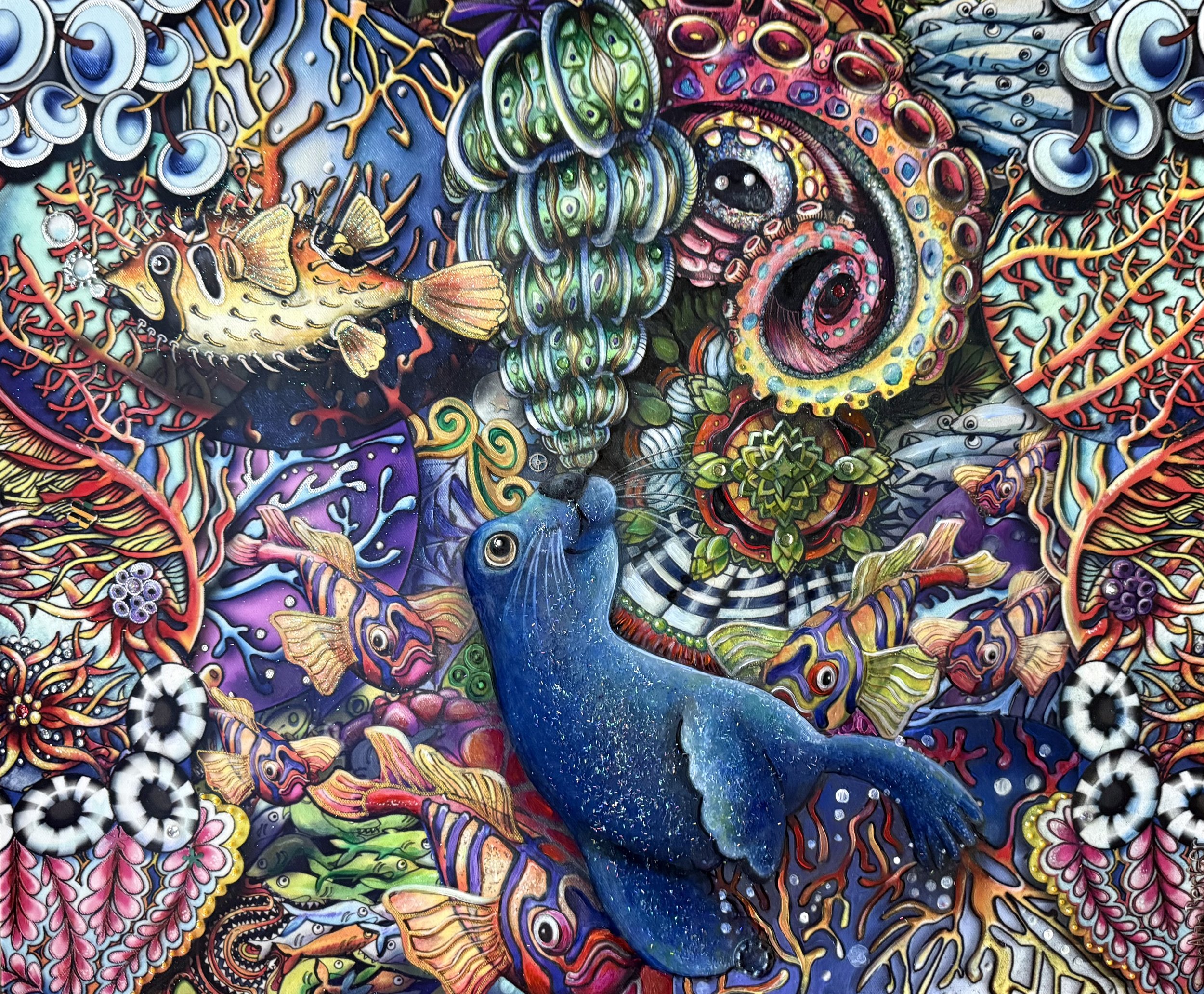 Oceans Eleven-27" x 23"