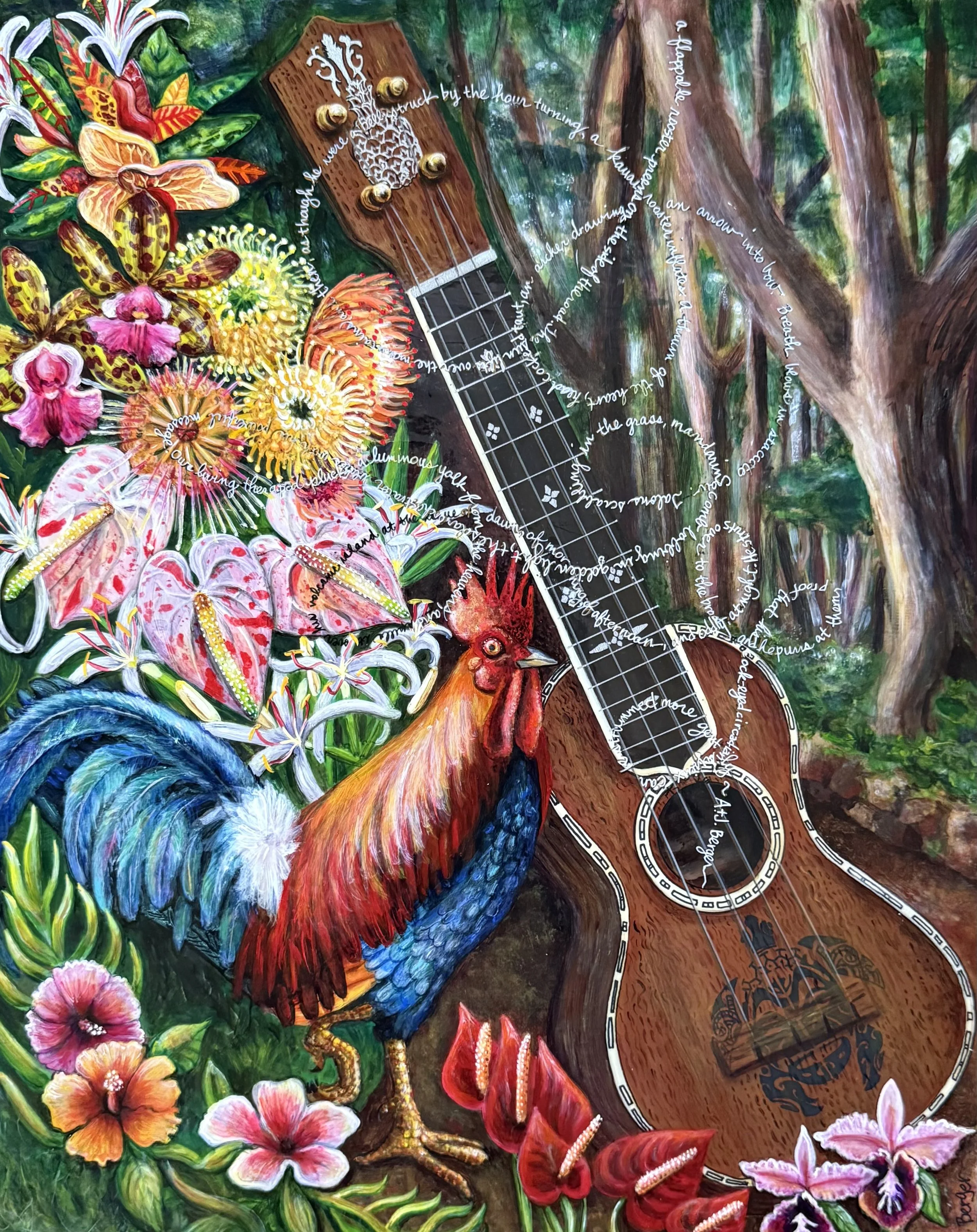 Bird & Word Kauai-16" x 20"