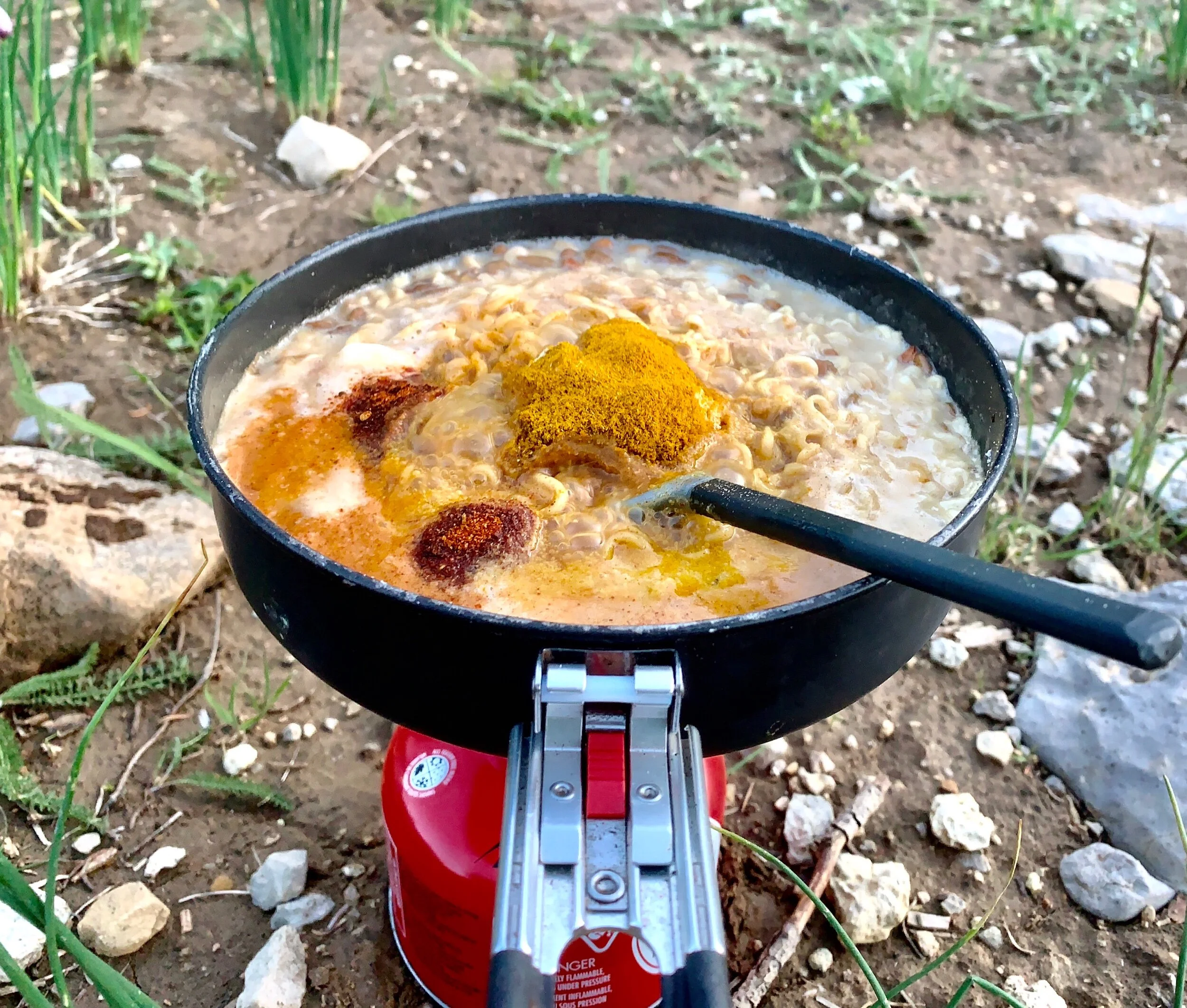 Cooking with the MSR Quick Skillet