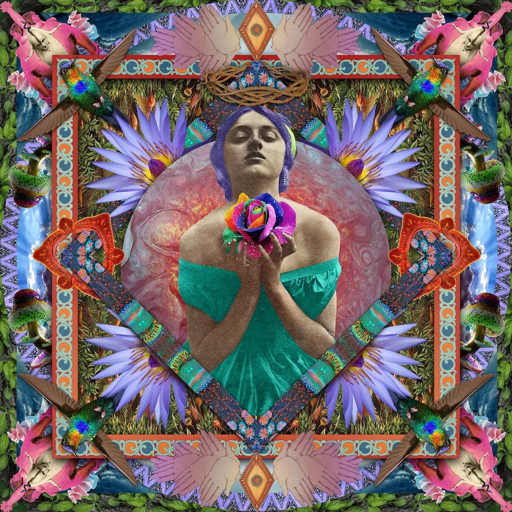 Blessings of the Goddess AR Canvas Print
