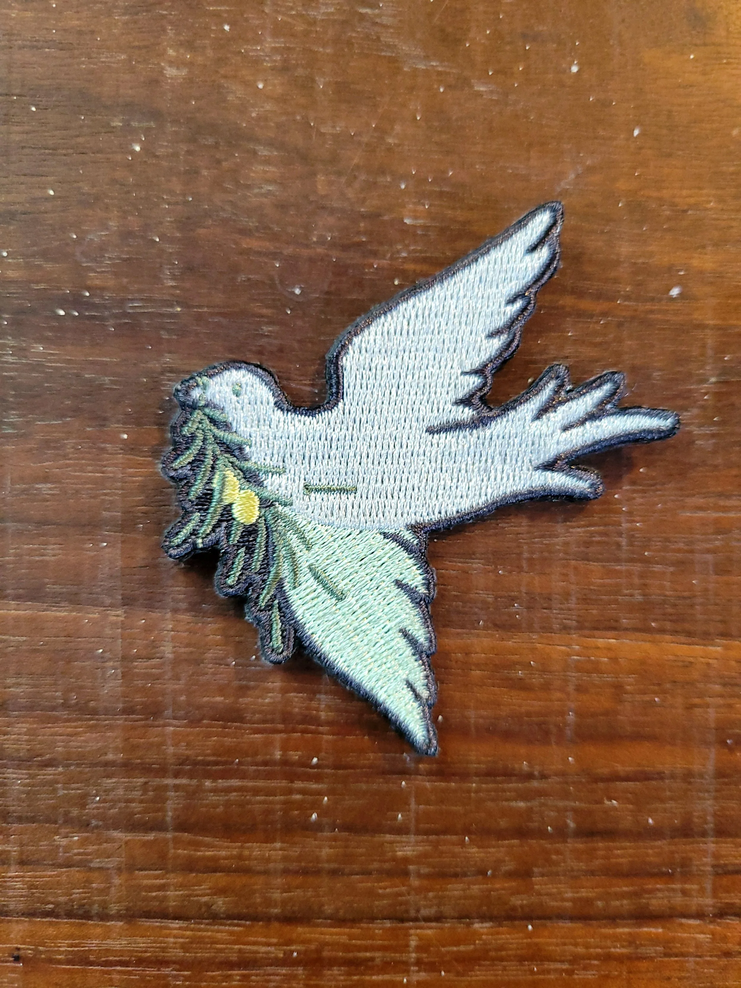 Dove & Olive Branch Patch