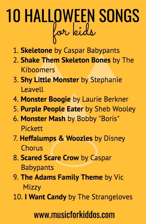 10 Halloween Songs for Kids — Music for Kiddos
