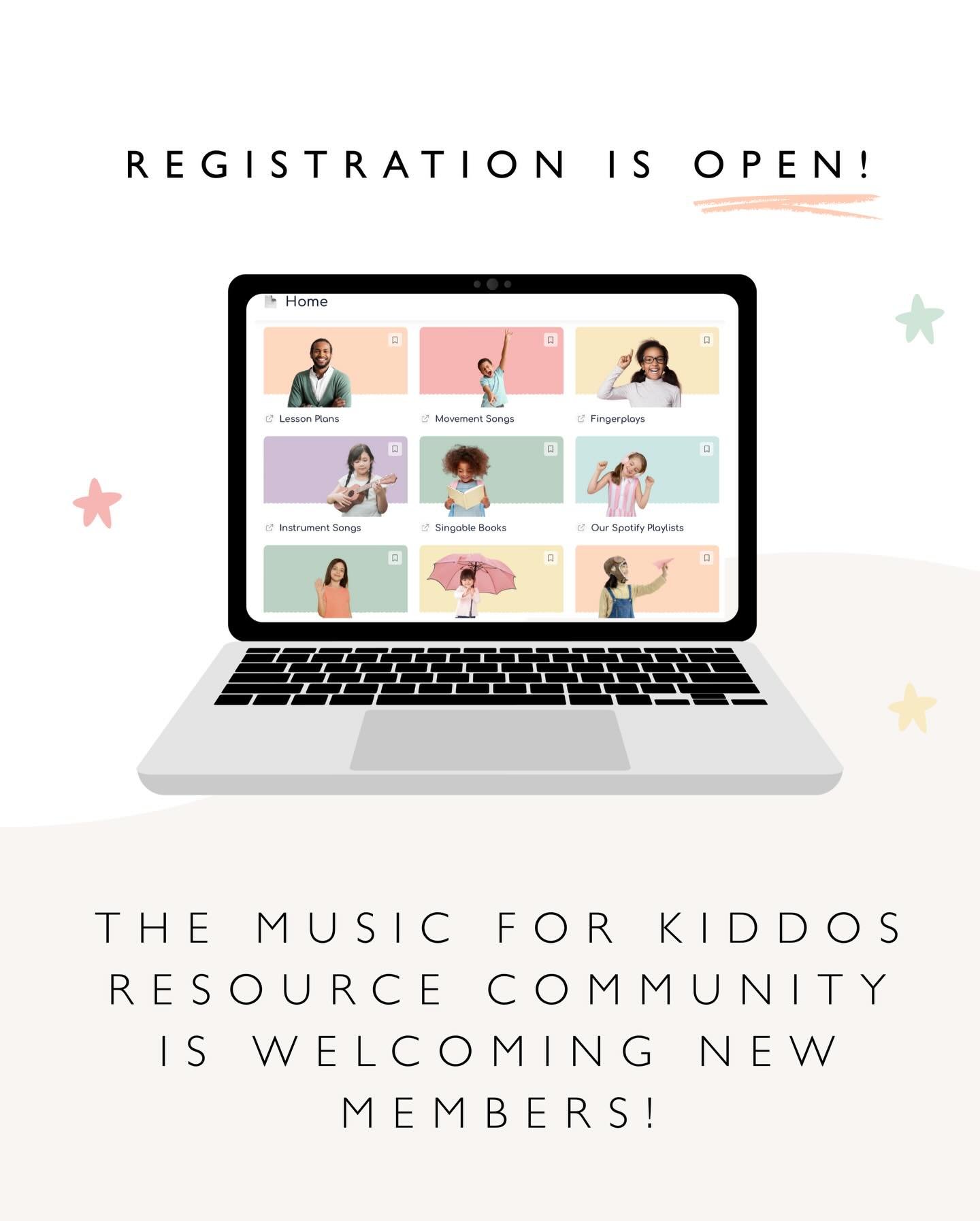 The Music for Kiddos Community membership is open &mdash; and it&rsquo;s truly the BEST time to join!

The Music for Kiddos Community membership is officially open for new members &mdash; and if you&rsquo;ve ever considered joining, this truly is the
