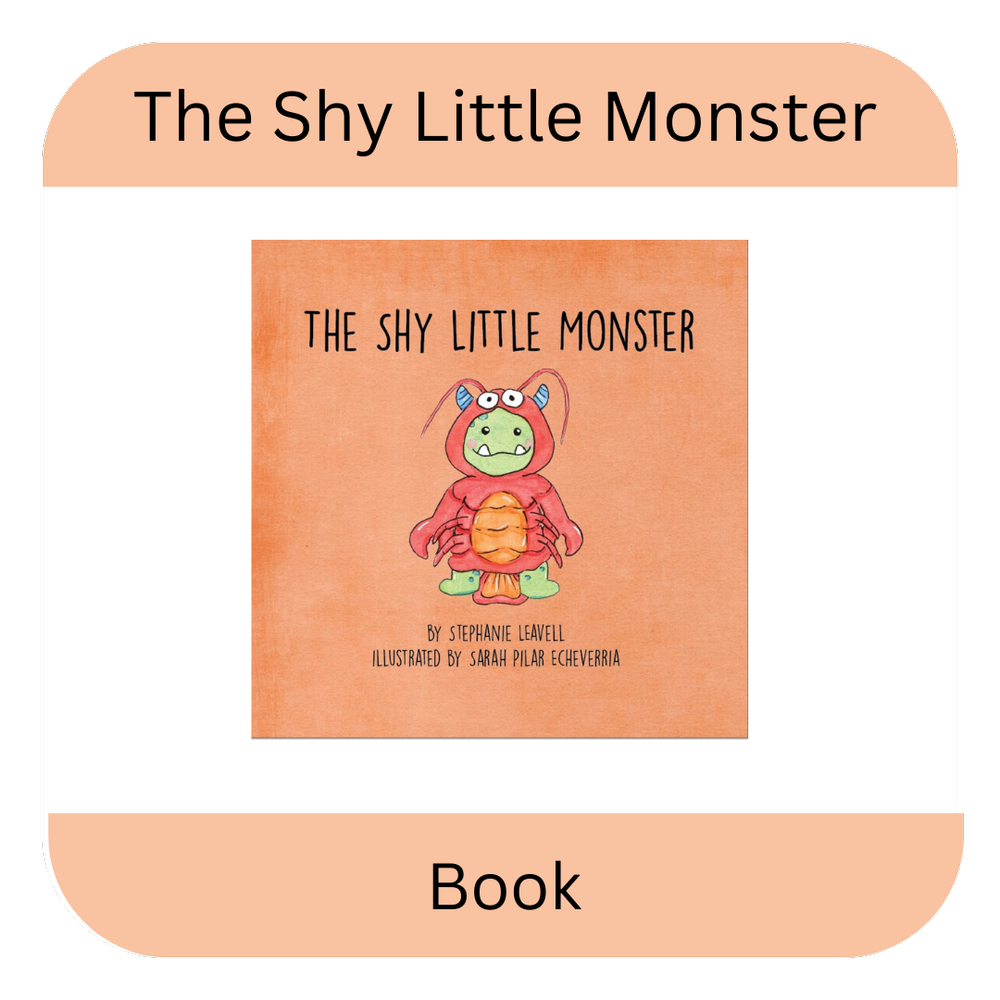 Shy Little Monster Book (Hardback) — Music for Kiddos