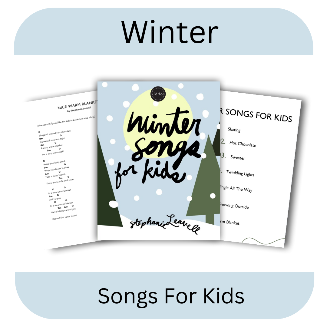 Winter Songs For Kids Songbook