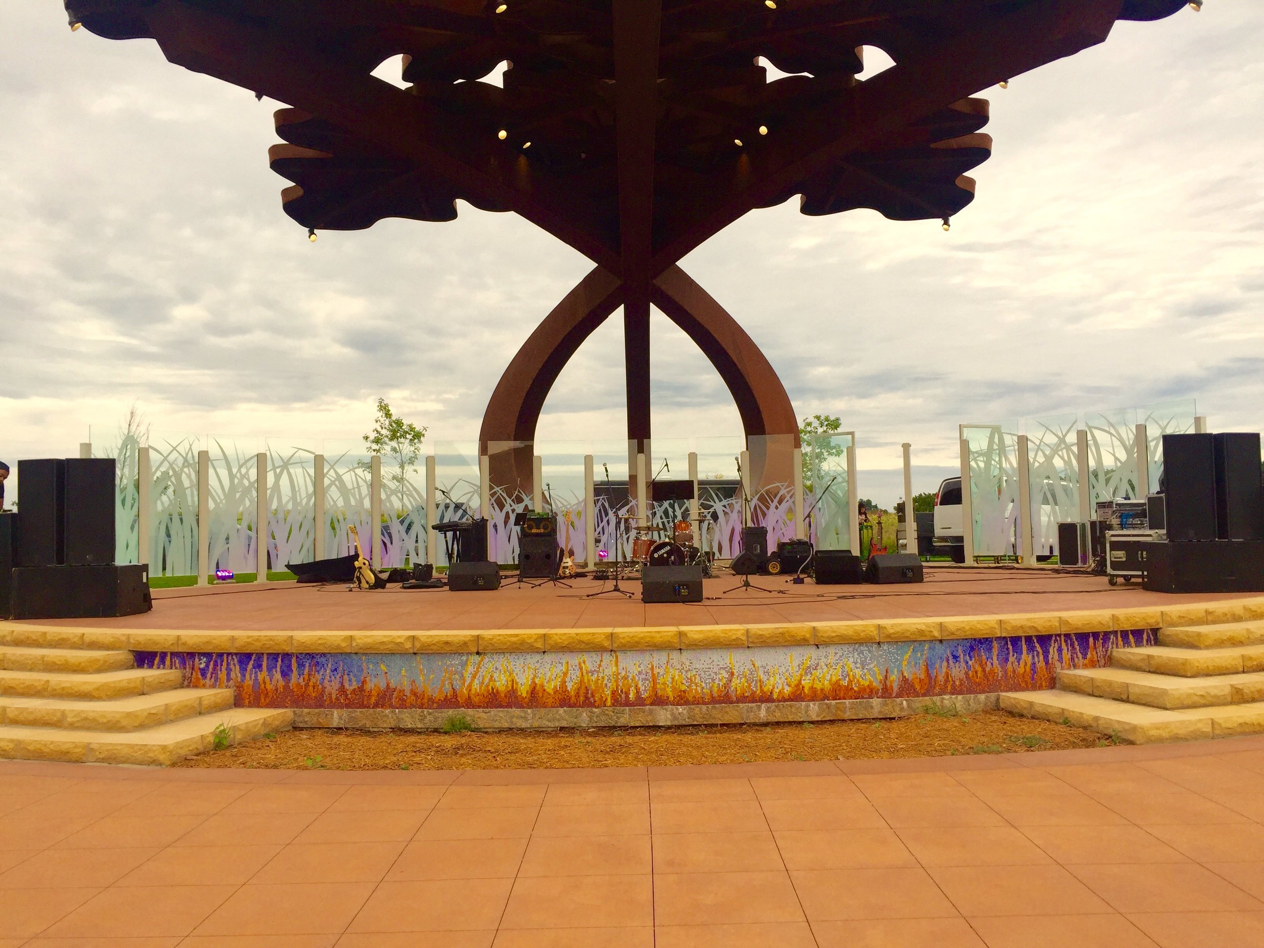 Live Band Karaoke. After soundcheck. Beautiful venue. 