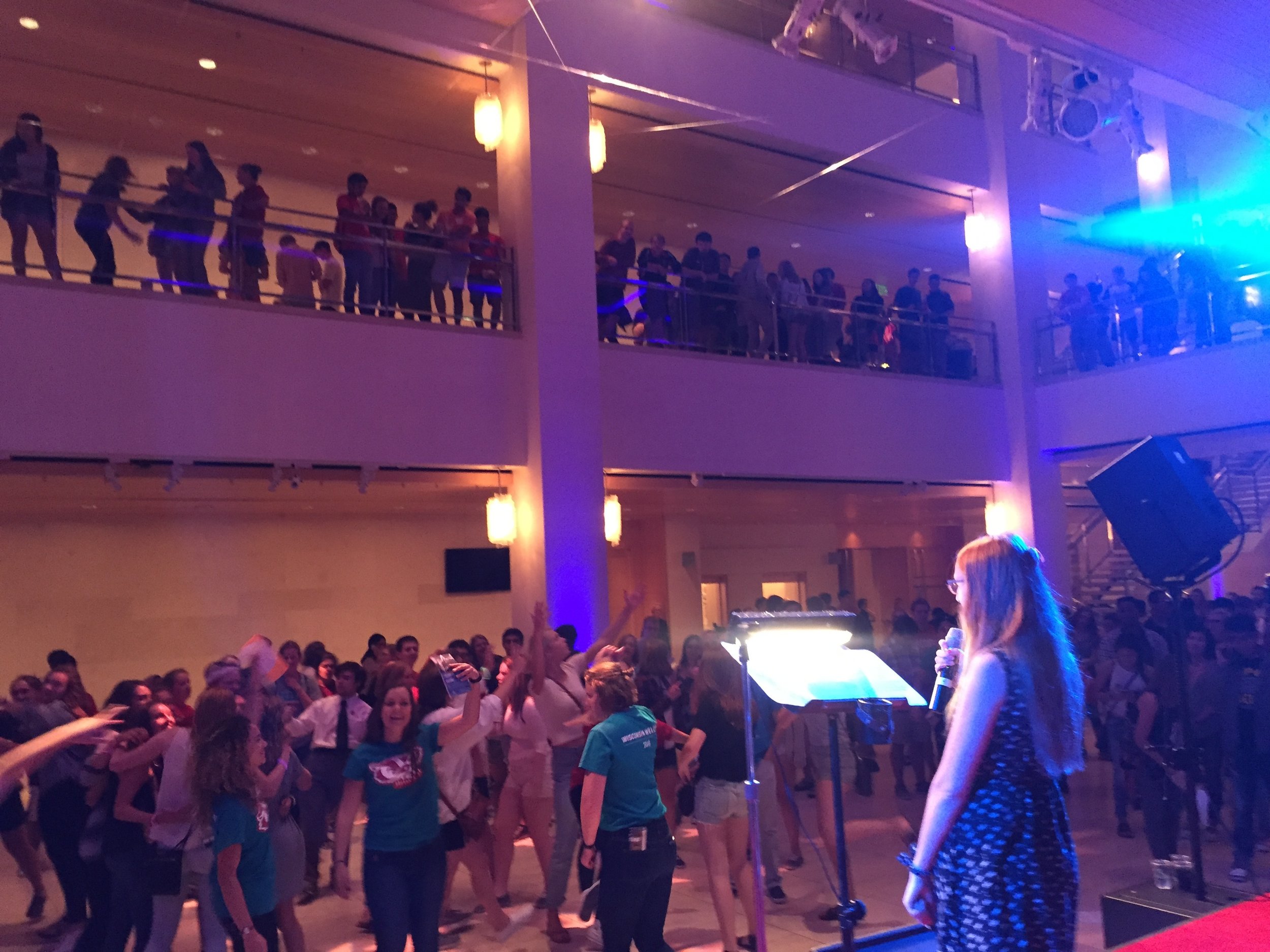 Live Band Karaoke. University of Wisconsin-Madison. Class of 2020. 