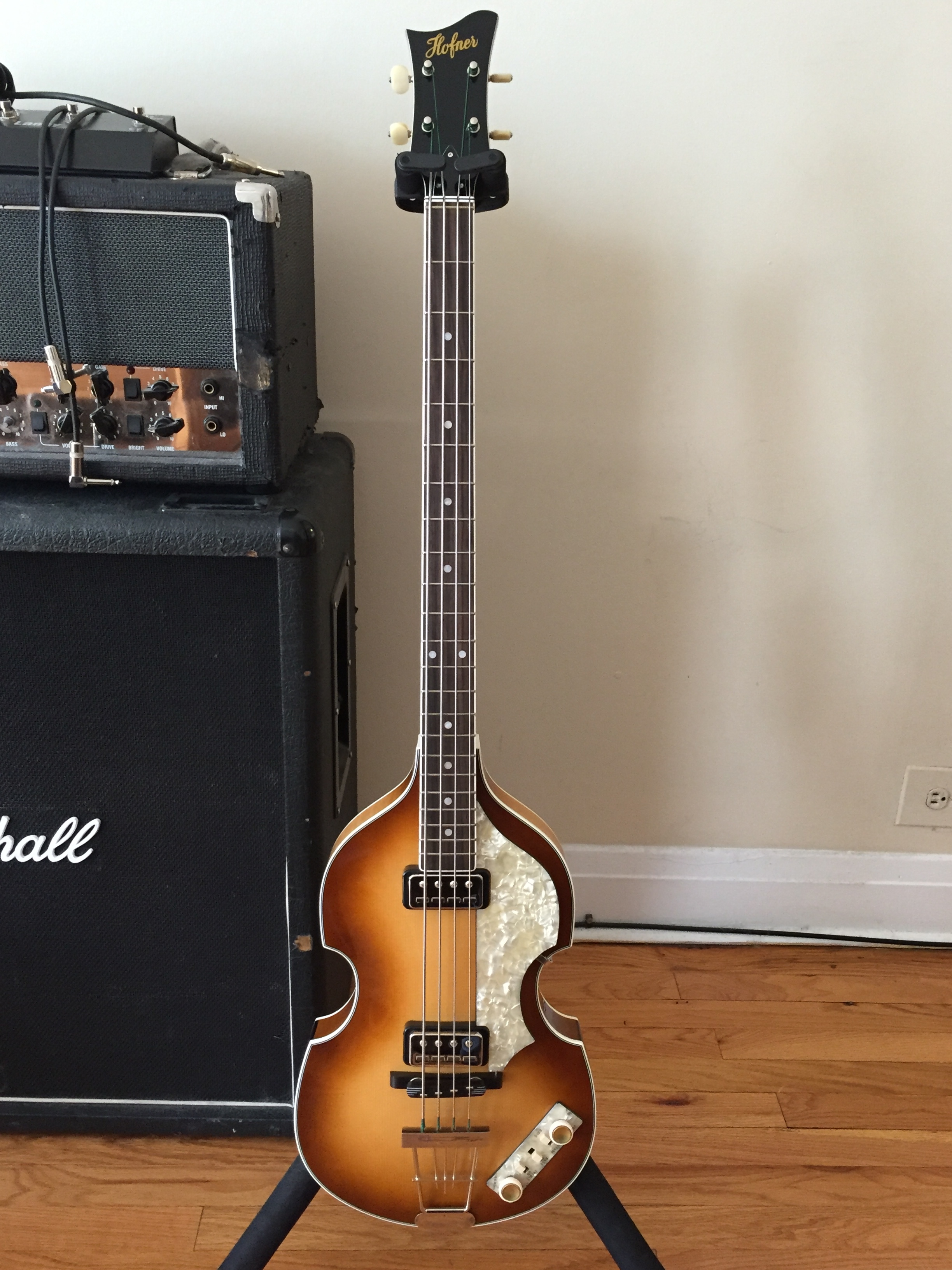 My Hofner 500/1 '64 Reissue. 