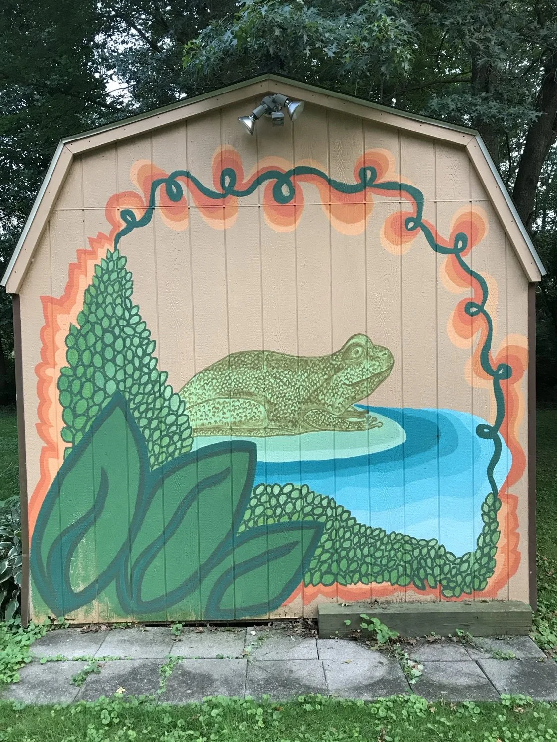 Frog Mural