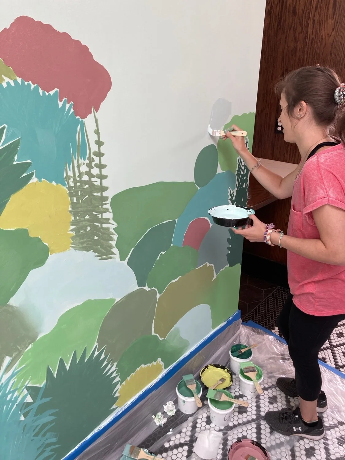 Cafe Sphere Garden me painting 2_smaller - Copy.jpg