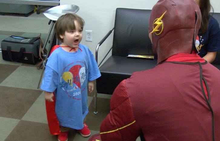 Stanley Meets The Flash!