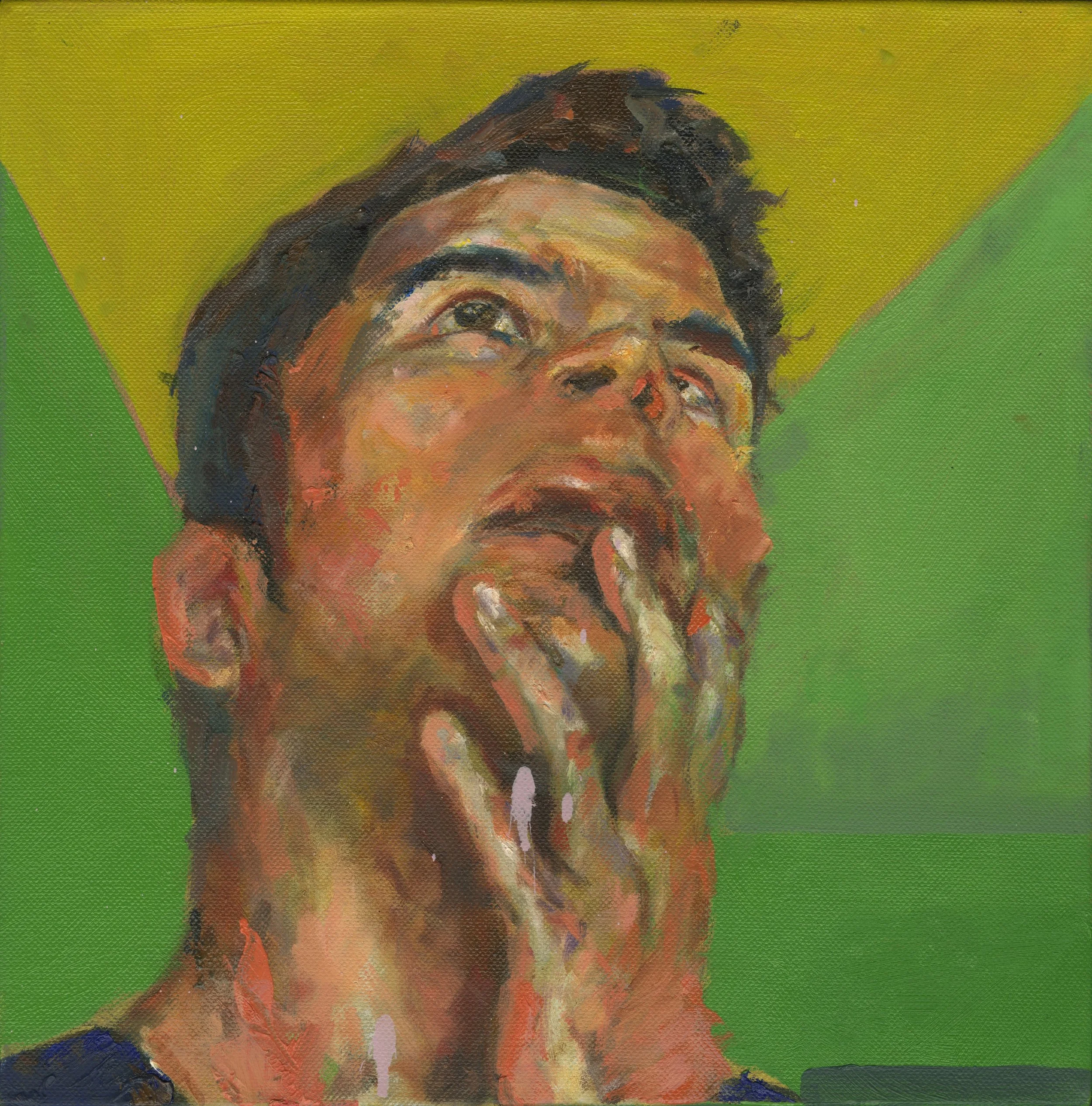 Impermanence, 2017, Oil on canvas, 12 x 12in