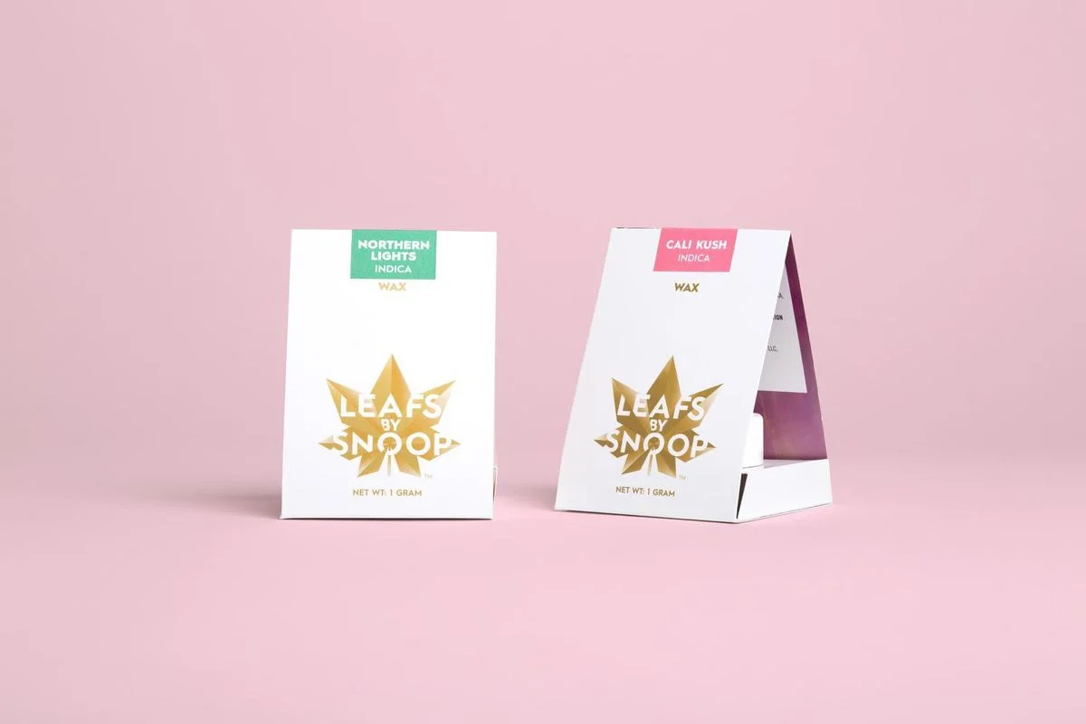 Leafs by Snoop , designed by Pentagram