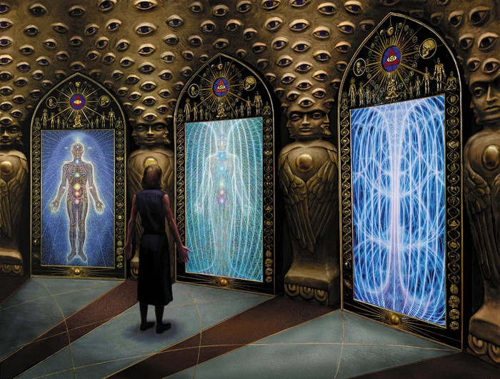 Rendering of the Chapel of Sacred Mirrors interior. Image Source: Chapel of Sacred Mirrors