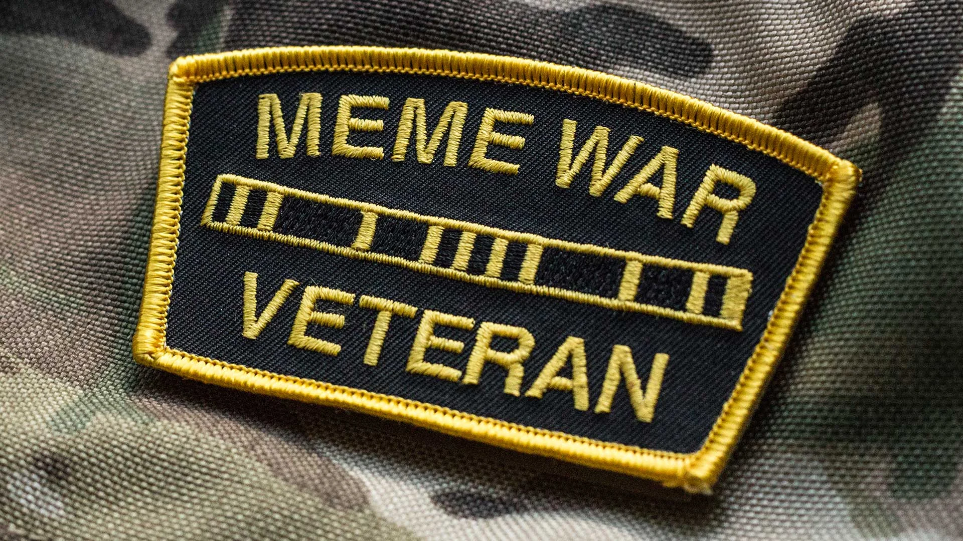Parody military patch created during the 2016 election