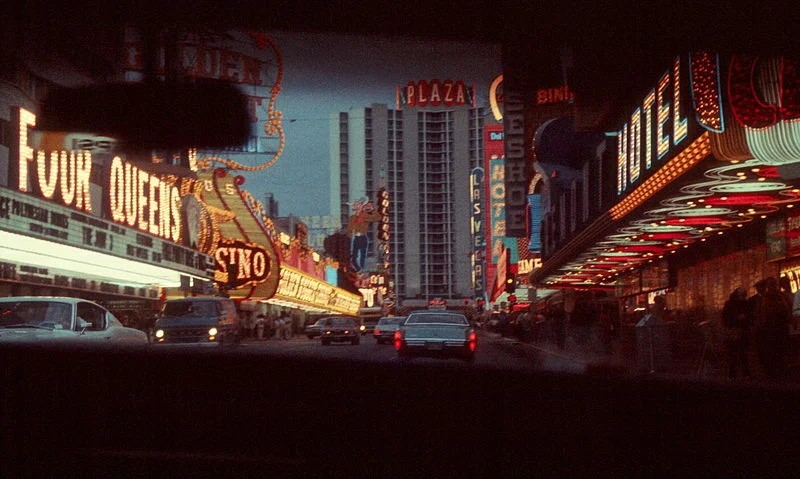 Downtown Las Vegas, 1973. Image Source: Wikimedia Commons