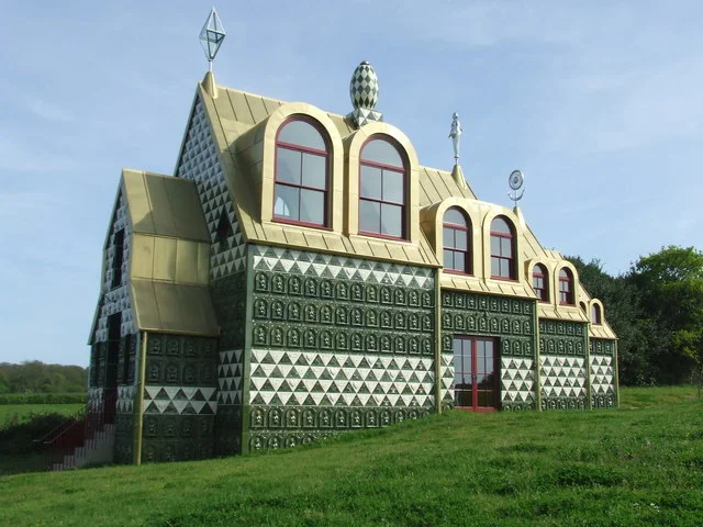 House for Essex by Grayson Perry and FAT in Manningtree, England, 2015. Image Source: Keith Evans