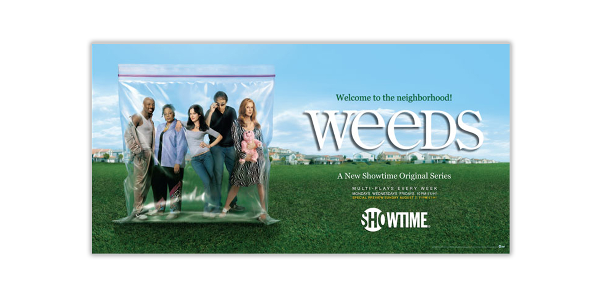 Times Square Weeds Billboard