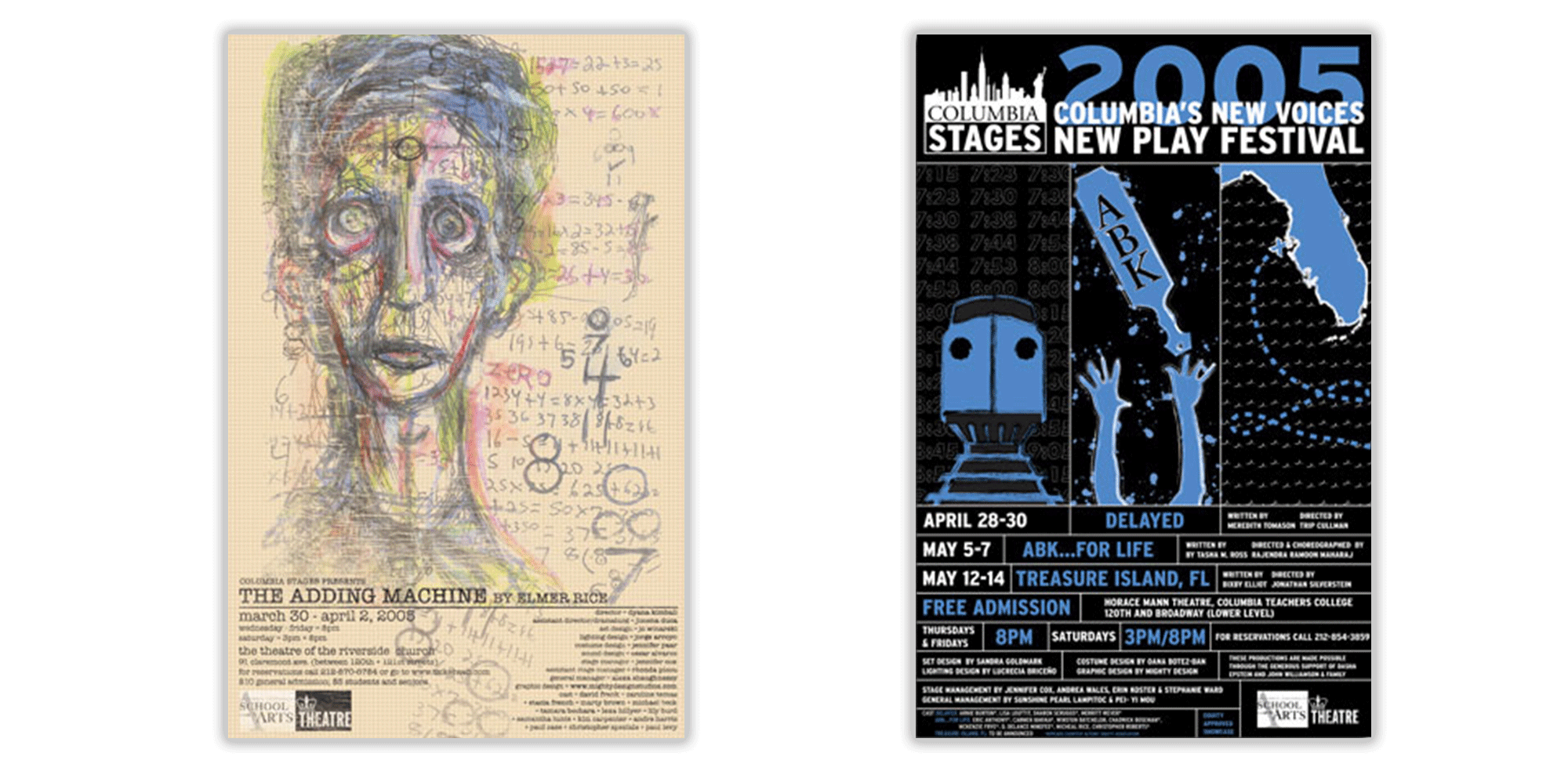 Columbia University Theater Posters