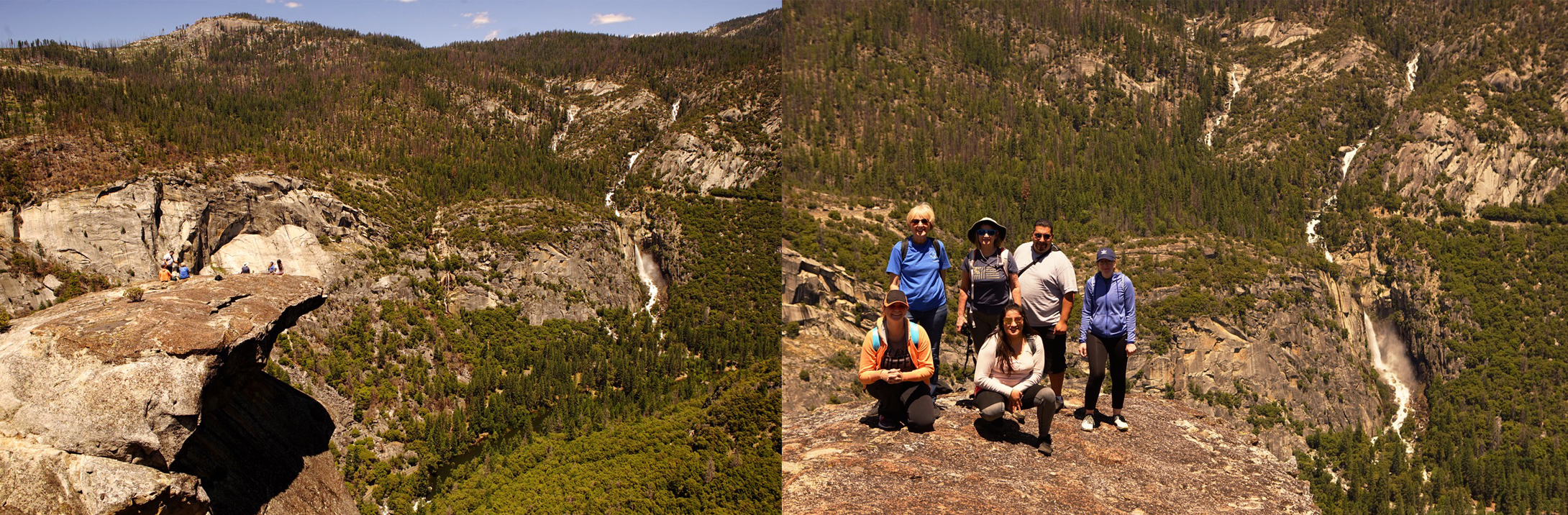 June 7th Ron hosted Merced CASA (Court Appointed Special Advocate) staff on a day trip to Yosemite to orient themselves with our program in preparation for future trips with foster youth.
