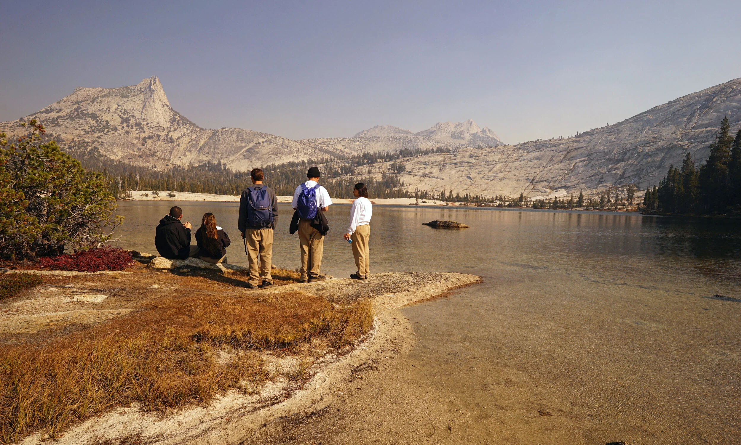 So I got to go Yosemite, it was so beautiful nothing you would think of! The water is very pure and clear and taste so good. We got to sleep outside in a tent. It didn’t even feel like we were locked up. I had never even been there before and to say I got to go while I was locked up is crazy. There are beautiful trees, mountains, creeks, everything about it was cool. We talked and talked about anything and everything. We talked about how you can be educated in many ways than just school. I think this experience was important in many ways because it lets us get away from all the stress and pain we go through. It made me feel like I am not myself but someone better; I can be someone better than I was. It's crazy to think the things you have to do to get here.  - JG