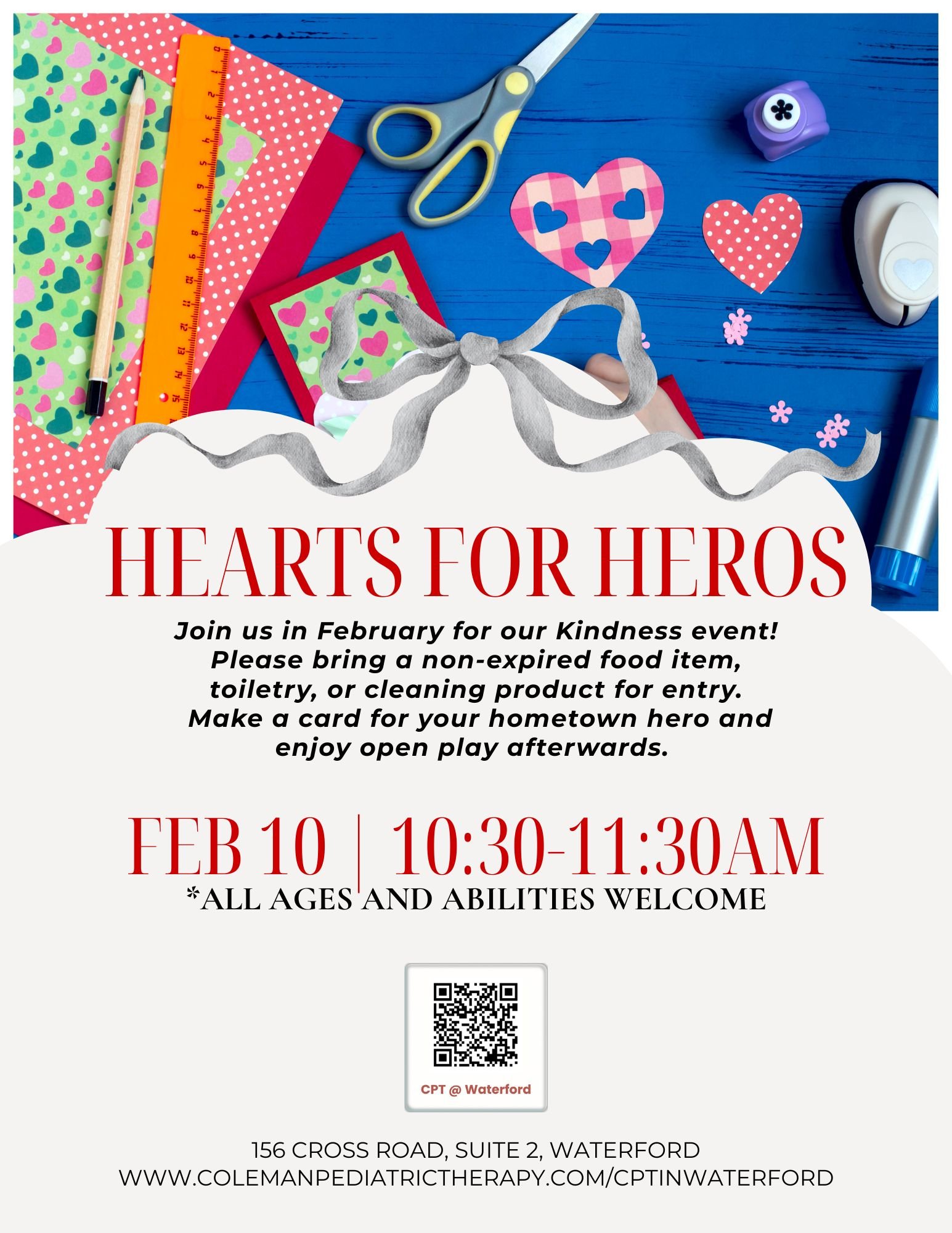 We're hosting a special day dedicated to recognizing the incredible people who make our community great&mdash;our hometown heroes!

Here&rsquo;s how you can join the fun:
Create a Card: Stop by our pop-up station and design a heartfelt card to thank 