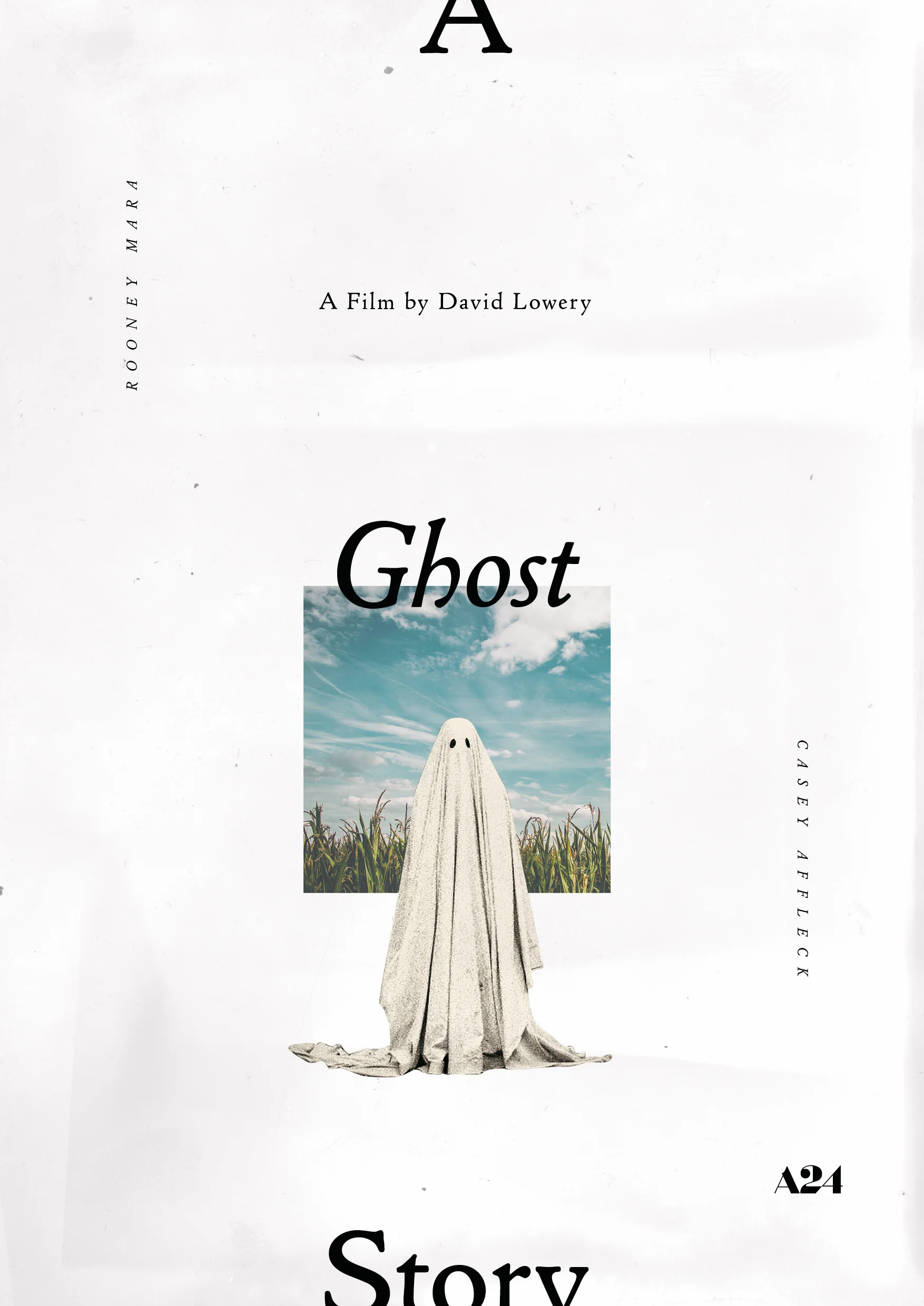 A Ghost Story alternate poster, personal work, 2017