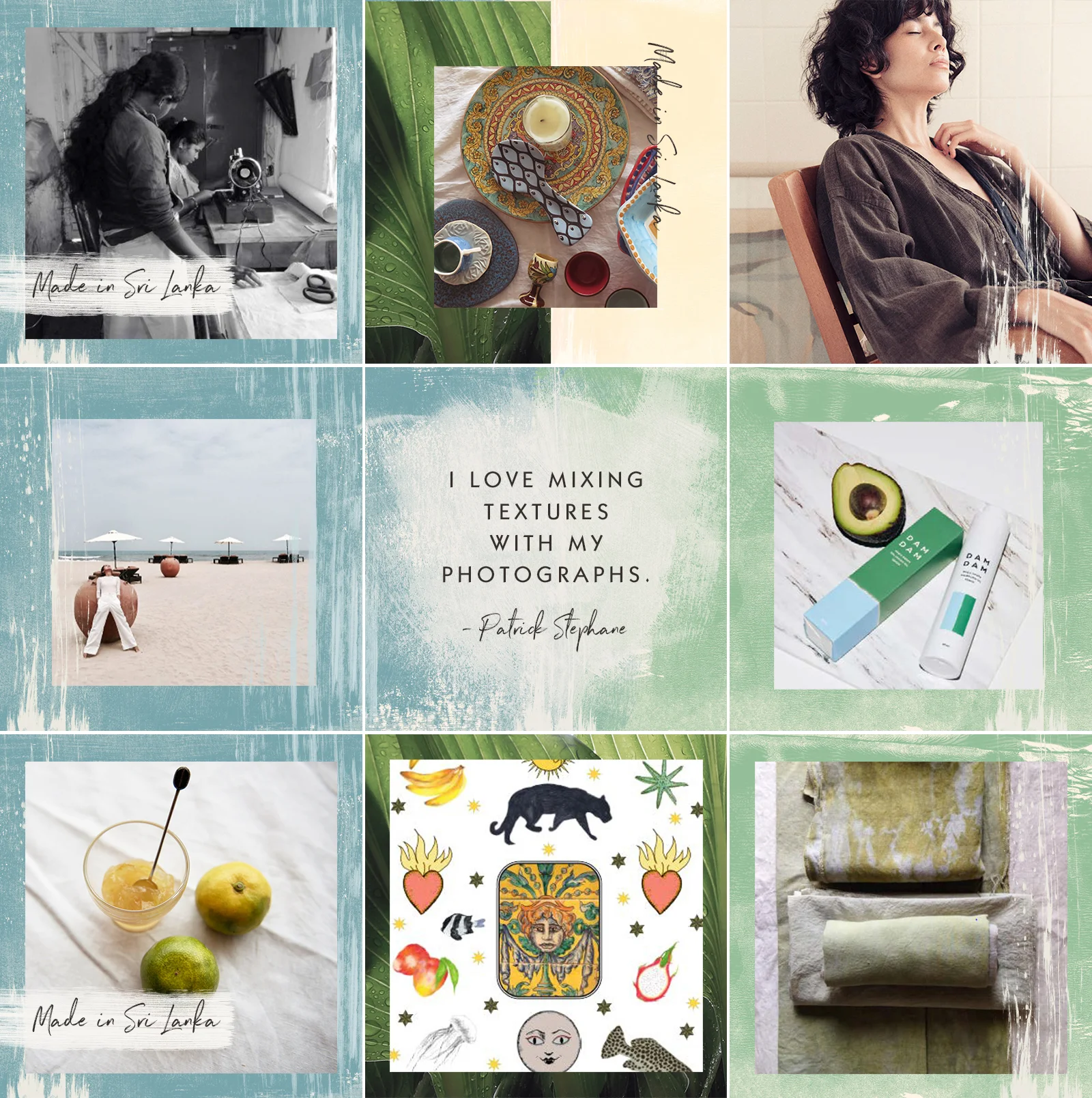Damdam social media template