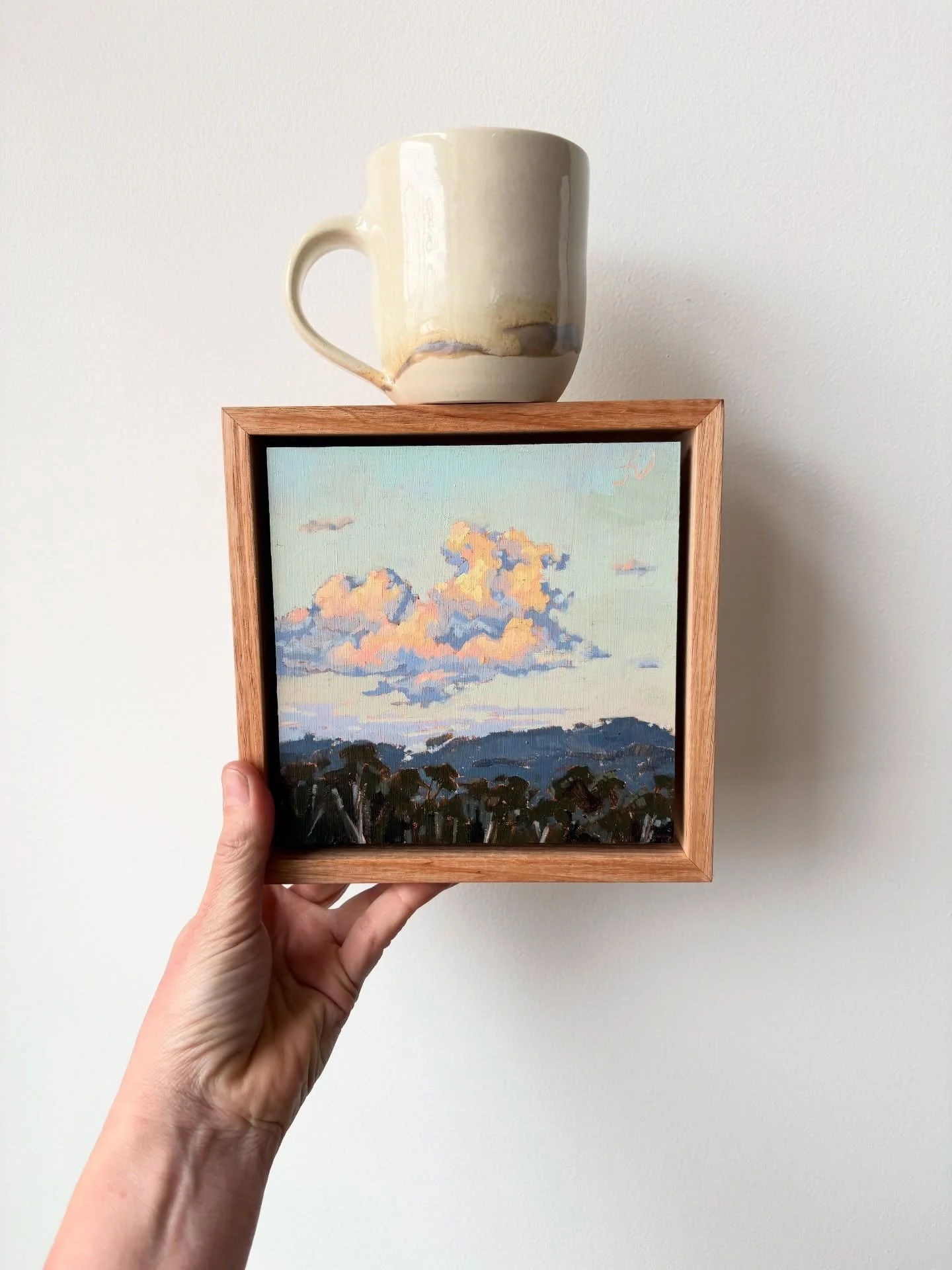 some wonderful stocking-sized artworks by Fiona Verdouw are in- a great last minute gift of art anyone!?