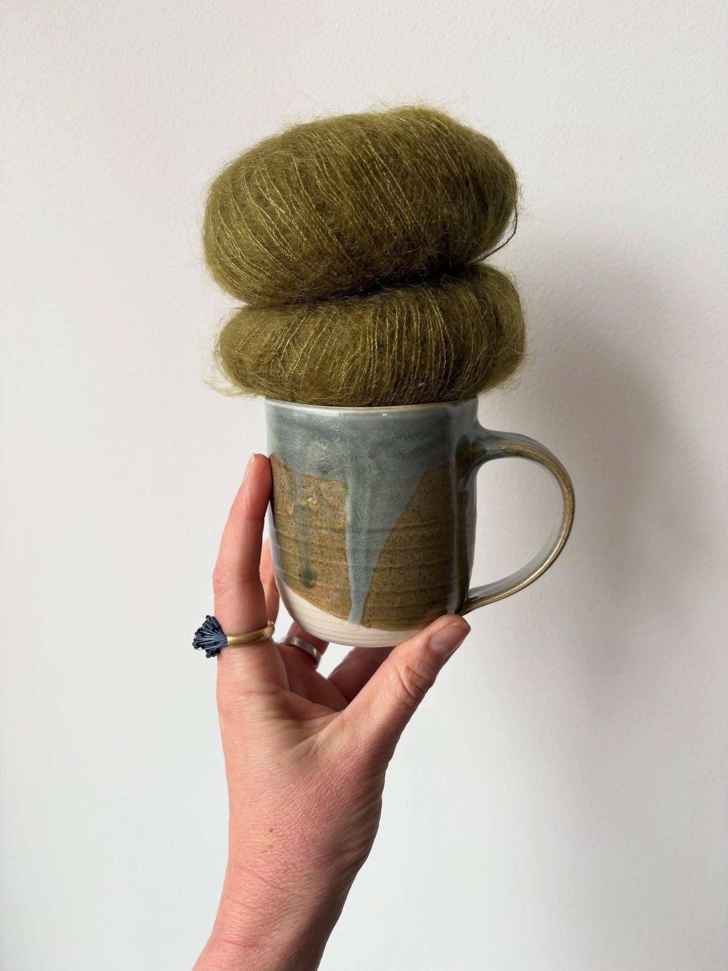 the weather&rsquo;s cooled, so it felt time to play a little game I call mugs &lsquo;n mittens! with a few extra Woolies thrown in for good measure! with thanks to local ceramicists including Sarah, Joe, Mahalia &amp; Nanna with the ever fab spectrum