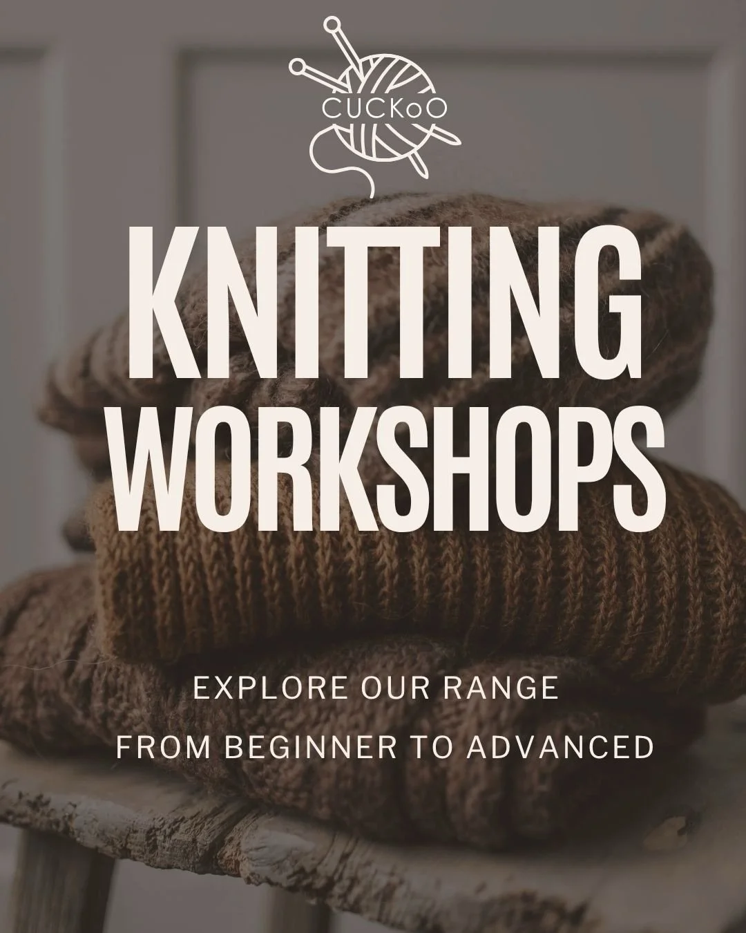 with this cooler weather &amp; so much luscious yarn, NOW is the perfect time to learn to knit or extend your repertoire. We&rsquo;re so lucky to have Michele as our in-house knitting guru &amp; all these workshops (&amp; many more!!) we can run for 