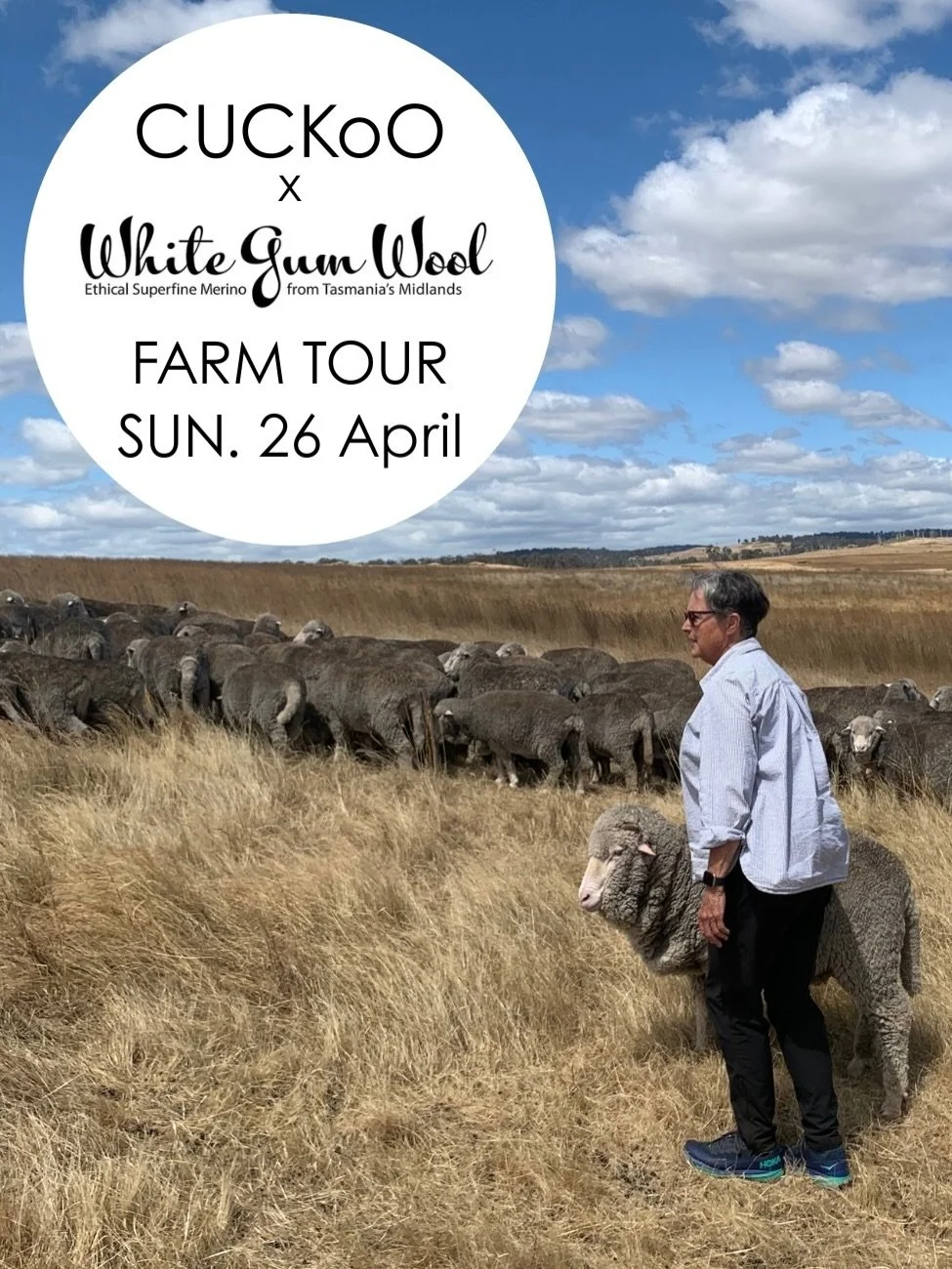 last couple of spots available for next weeks farm tour- do they have your name on them? 🧶 meet owner Nan &amp; hear her story, shop the &lsquo;farm door&rsquo; for beautiful ethical merino &amp; enjoy lunch with like minded people! all inclusive pr