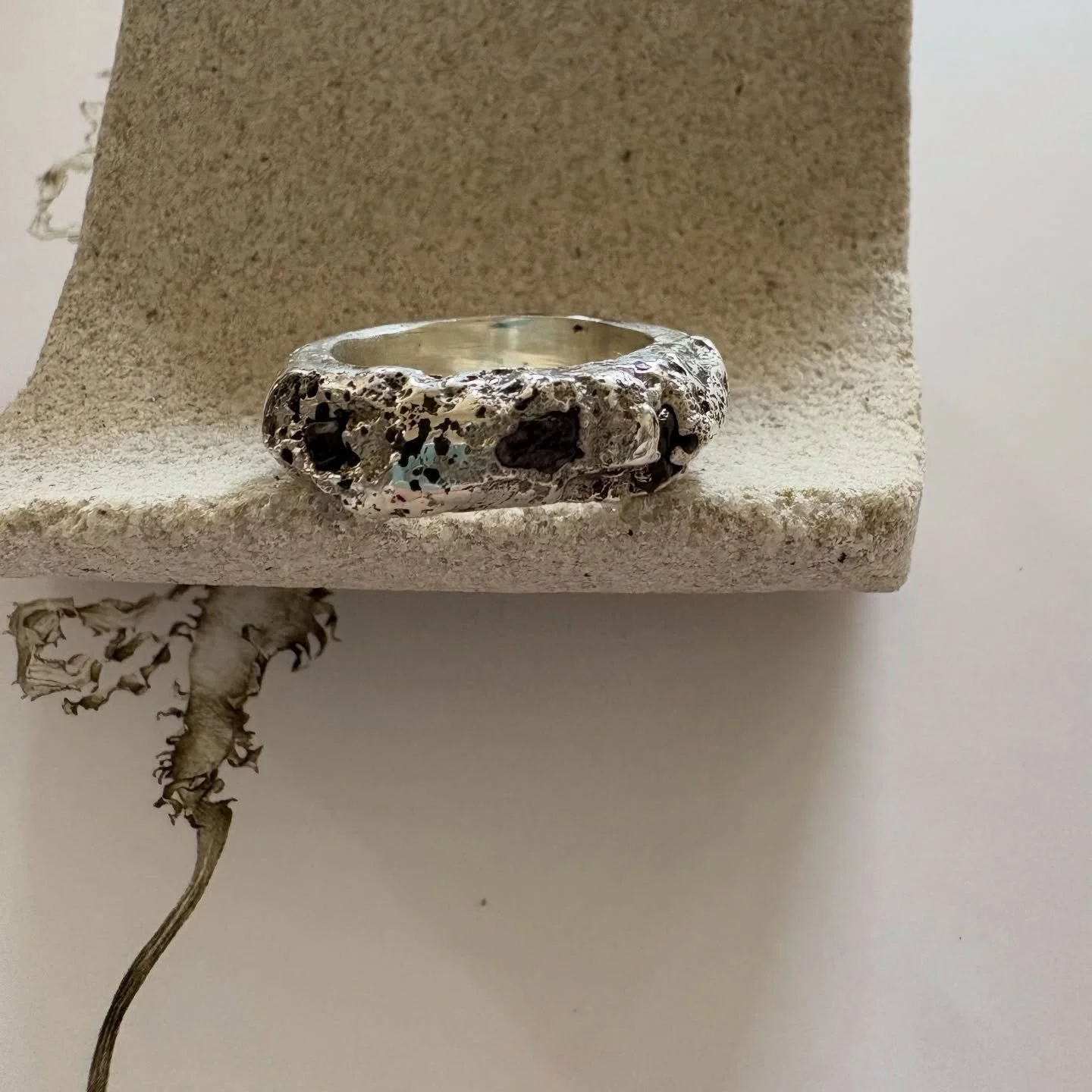 introducing a brand new jewellery maker in here @ CUCKoO&hellip; Kasey is an environmental engineer whose work involves frequent stints in Antarctica where she has set up a small jewellery space &amp; draws vast amounts of inspiration. Her sand-cast 