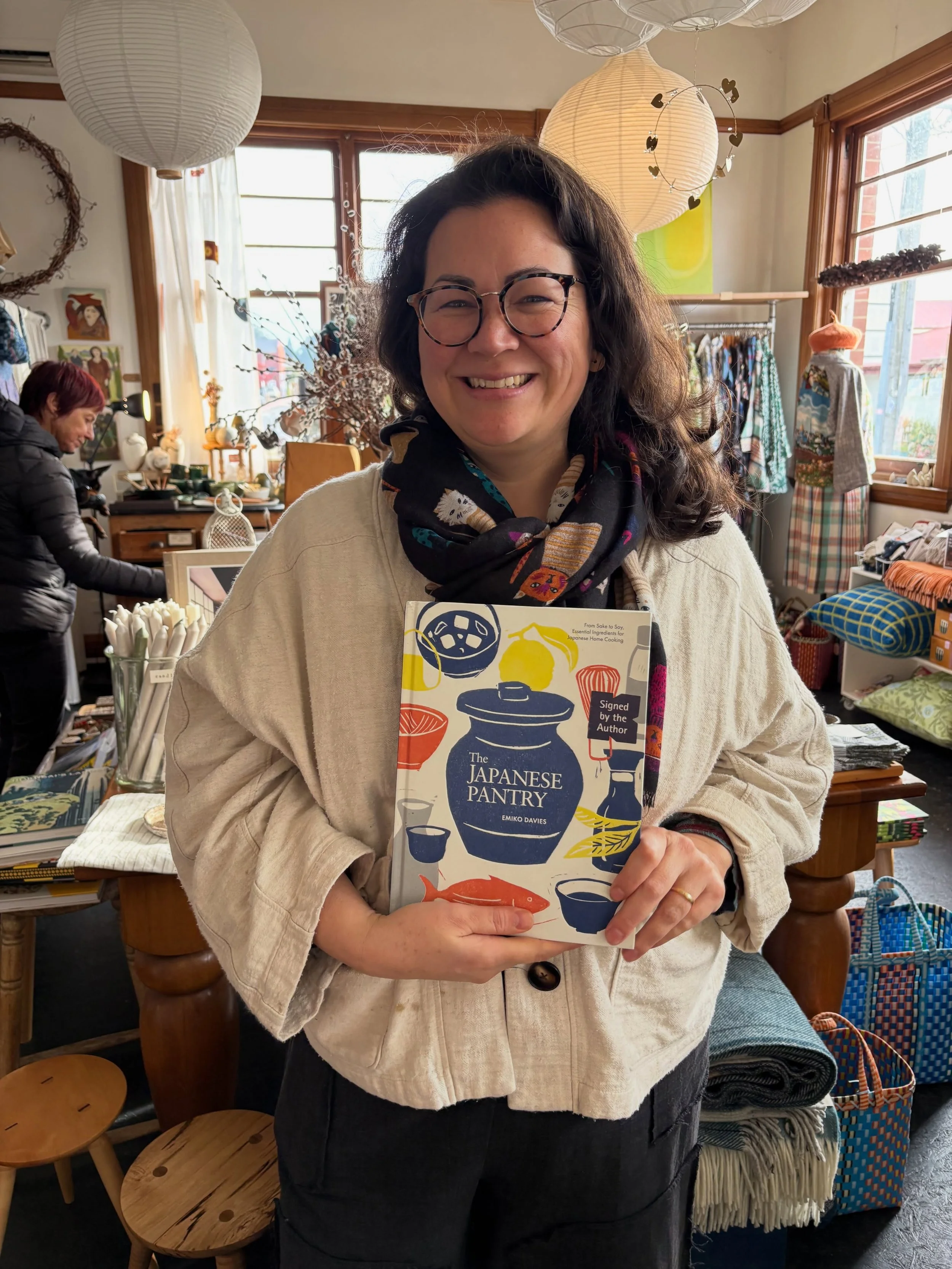playing shopgirl so far this weekend has been a treat! the day started with a visit from this wonderful, inspiring woman @emikodavies - my favourite food writer &amp; photographer with an arts background &amp; the most incredible creativity energy th