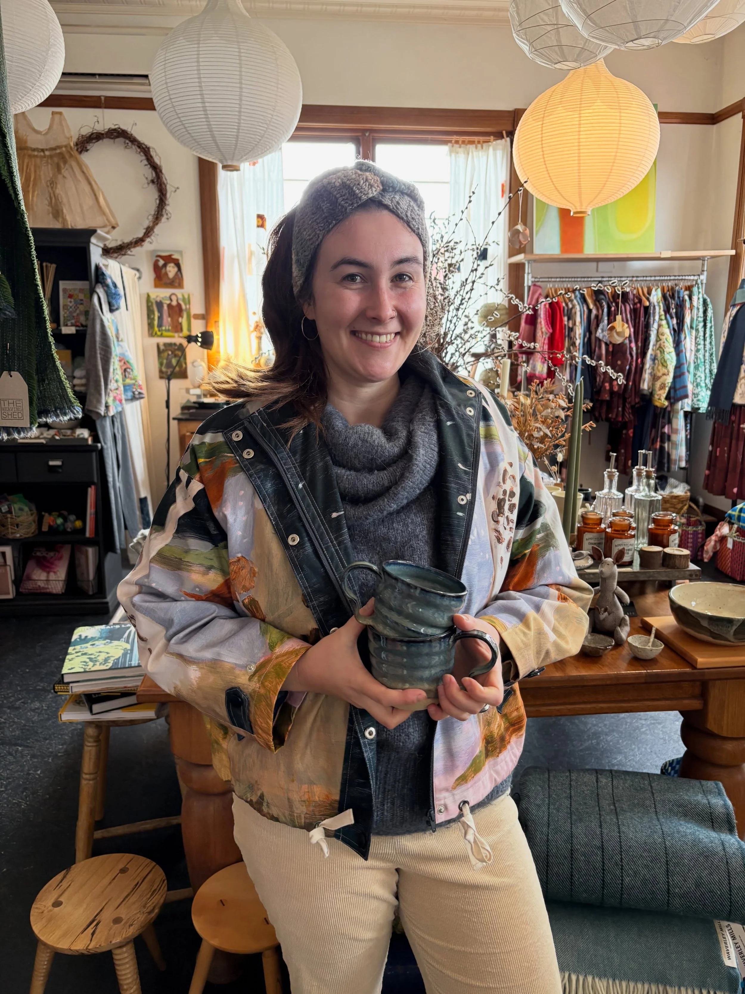 have you met Mahalia yet? we&rsquo;re thrilled to have her as part of team CUCKoO- come see her &amp; her range of gorgeous ceramics in-store @ CUCKoO