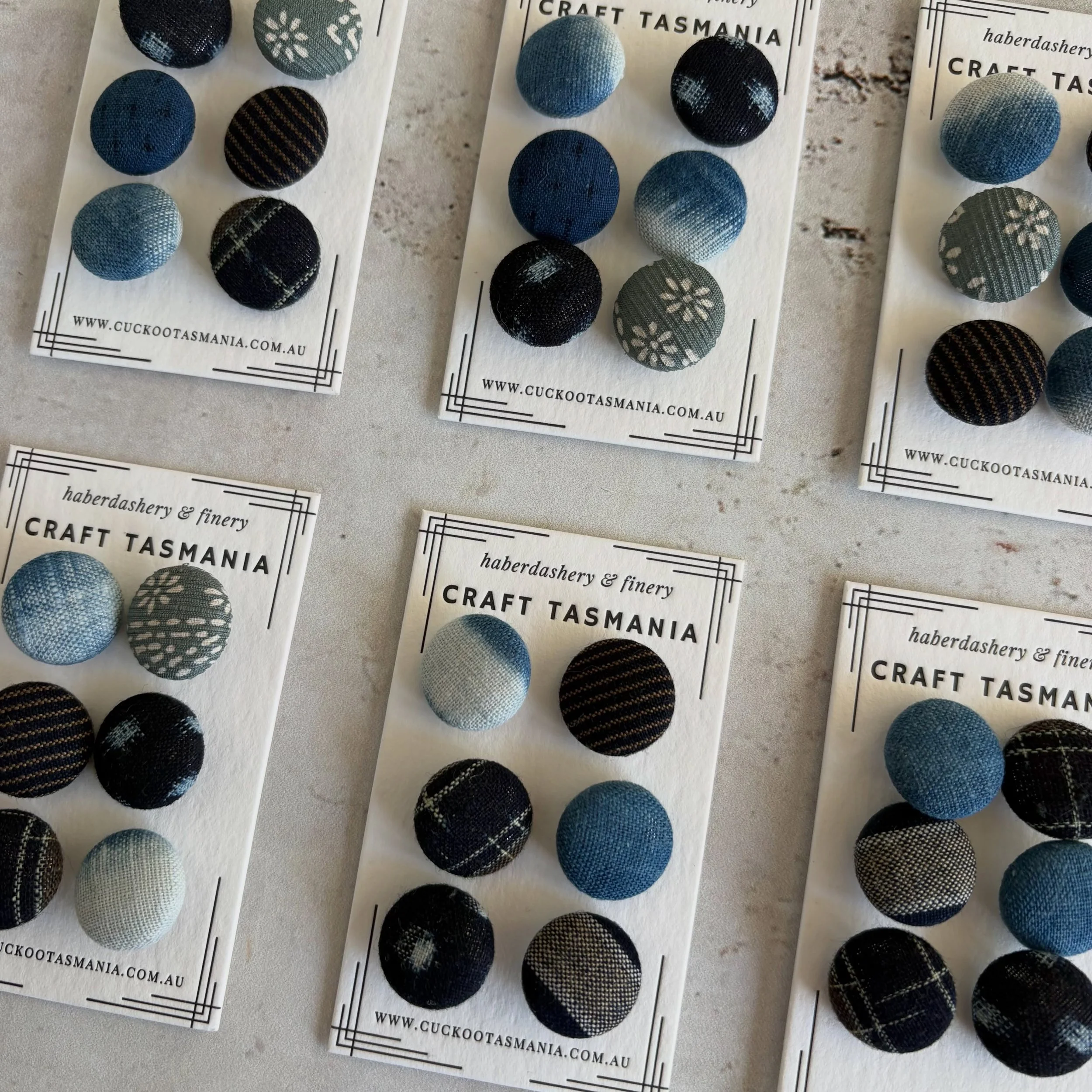 a few new vintage &amp; vintage inspired pieces that have hit the online store! hand-crafted button sets with vintage Japanese &amp; hand-dyed indigo cottons, a lucky horse shoe door knocker (it is the year of the fire horse! 🔥🐴 ), a vintage typogr