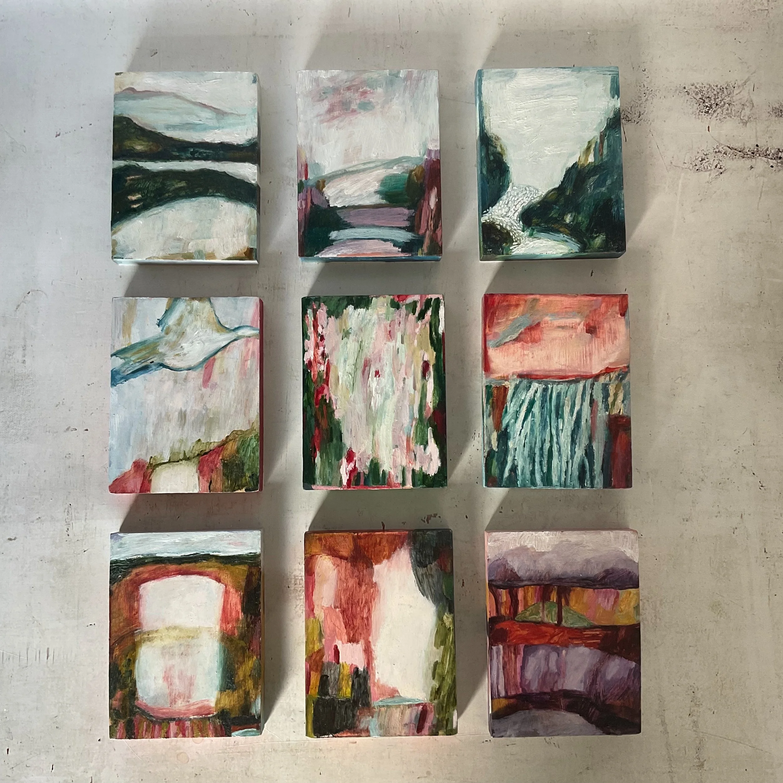 some gorgeous new works just in by Stephanie Wernick ❤️ these went super fast last time, so if there&rsquo;s one you love it might be best to jump on it