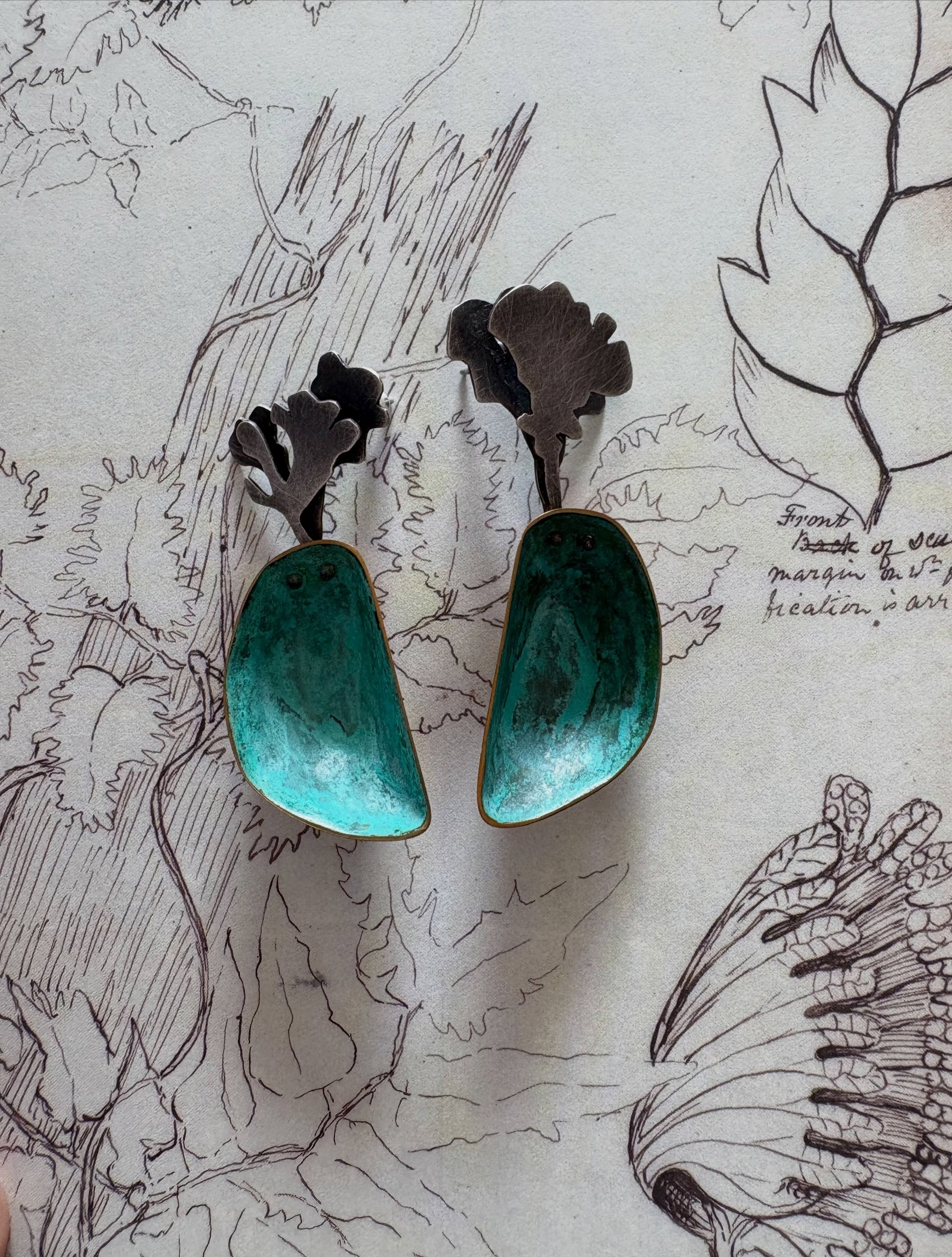 we have some truly breathtaking jewellery in right now&hellip; these pieces by local Cygnet jewellery maker Nata&scaron;a &amp; by Kasey, a jewellery maker who develops many of her pieces while on assignment in Antarctica. We are so privileged to hav