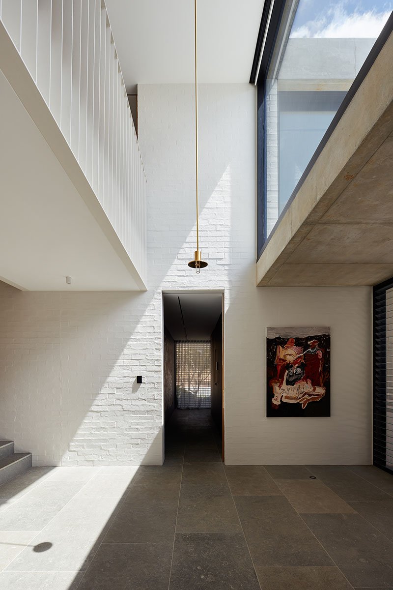 Frangipani-House-Contemporary-Modernist-Brick-Home-Entry Void.jpeg
