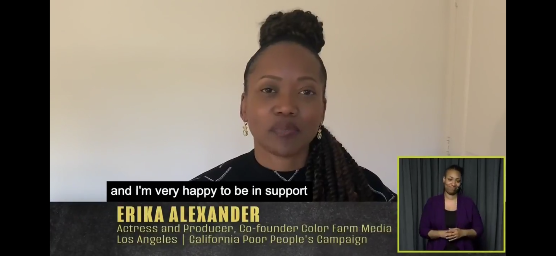 Color Farm Supports Rev. Barber and the Poor People's Campaign